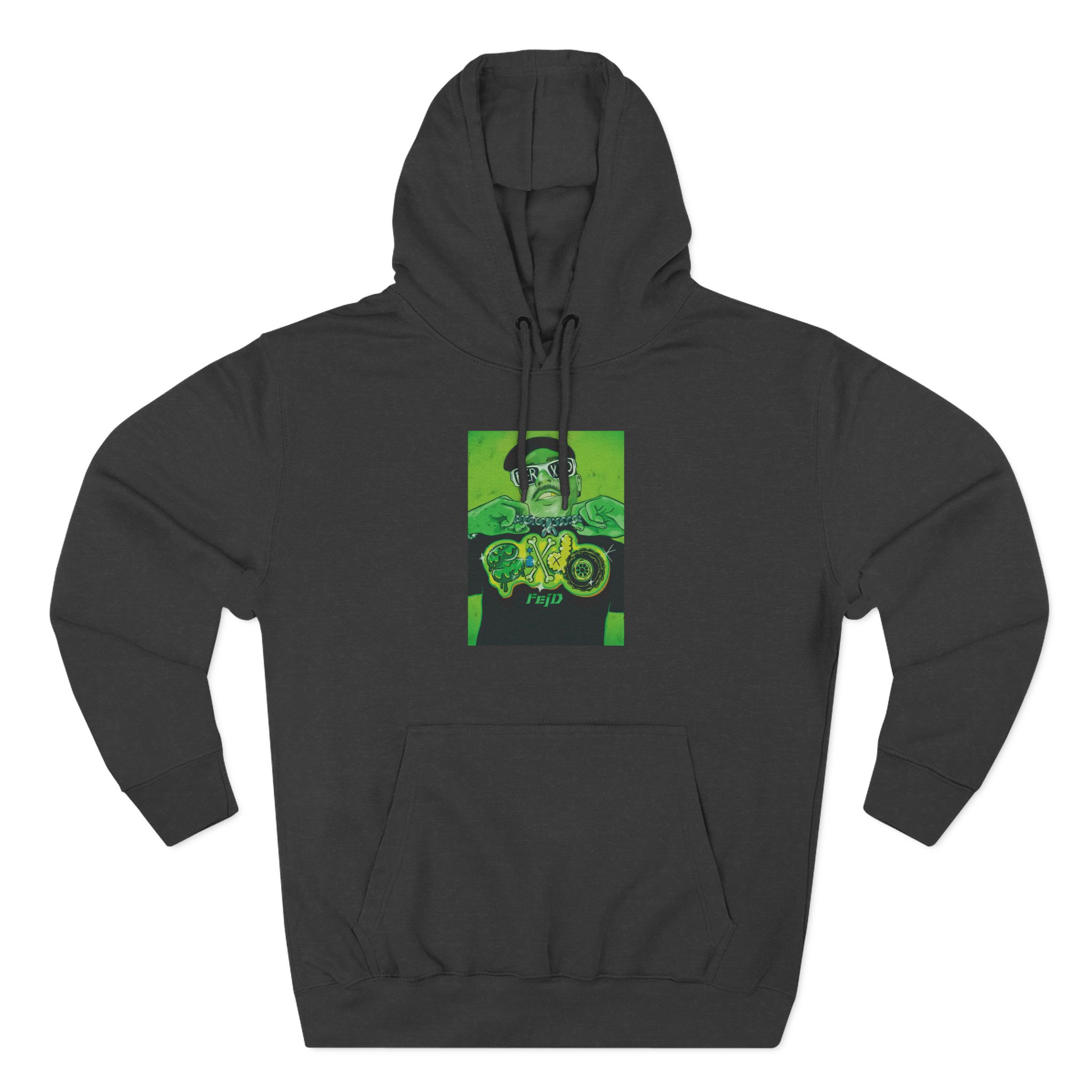 Feid Three-Panel Fleece Hoodie