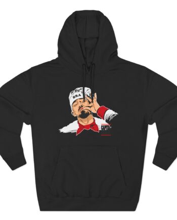 Shindy Three-Panel Fleece Hoodie