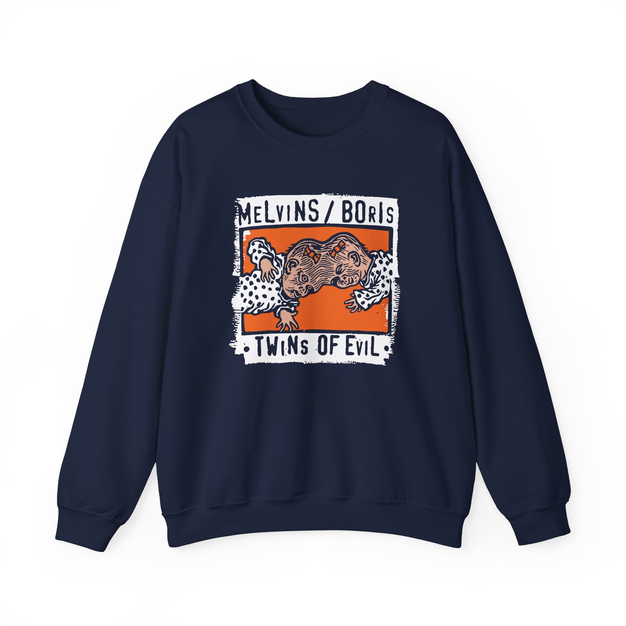 Melvins Twins of Evil Unisex Heavy Blendâ„¢ Crewneck Sweatshirt