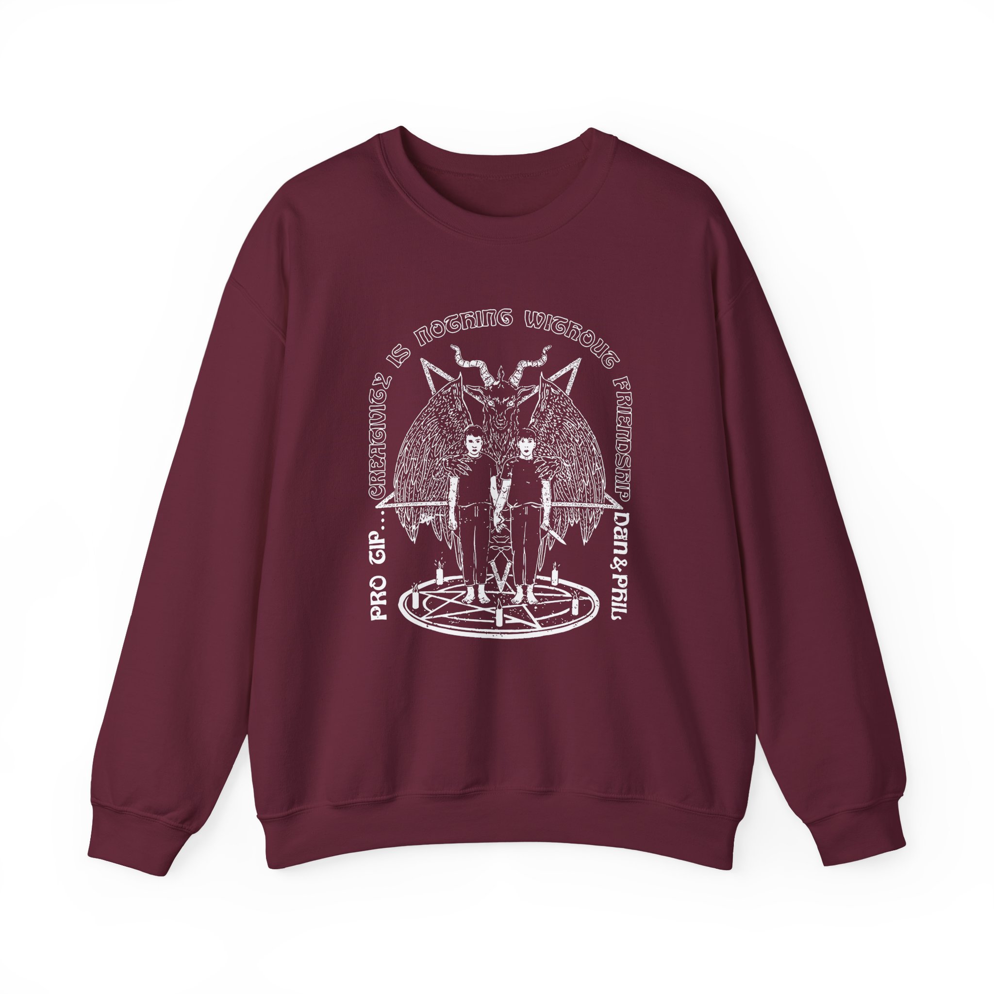 Dan and Phil Ritual Unisex Heavy Blendâ„¢ Crewneck Sweatshirt