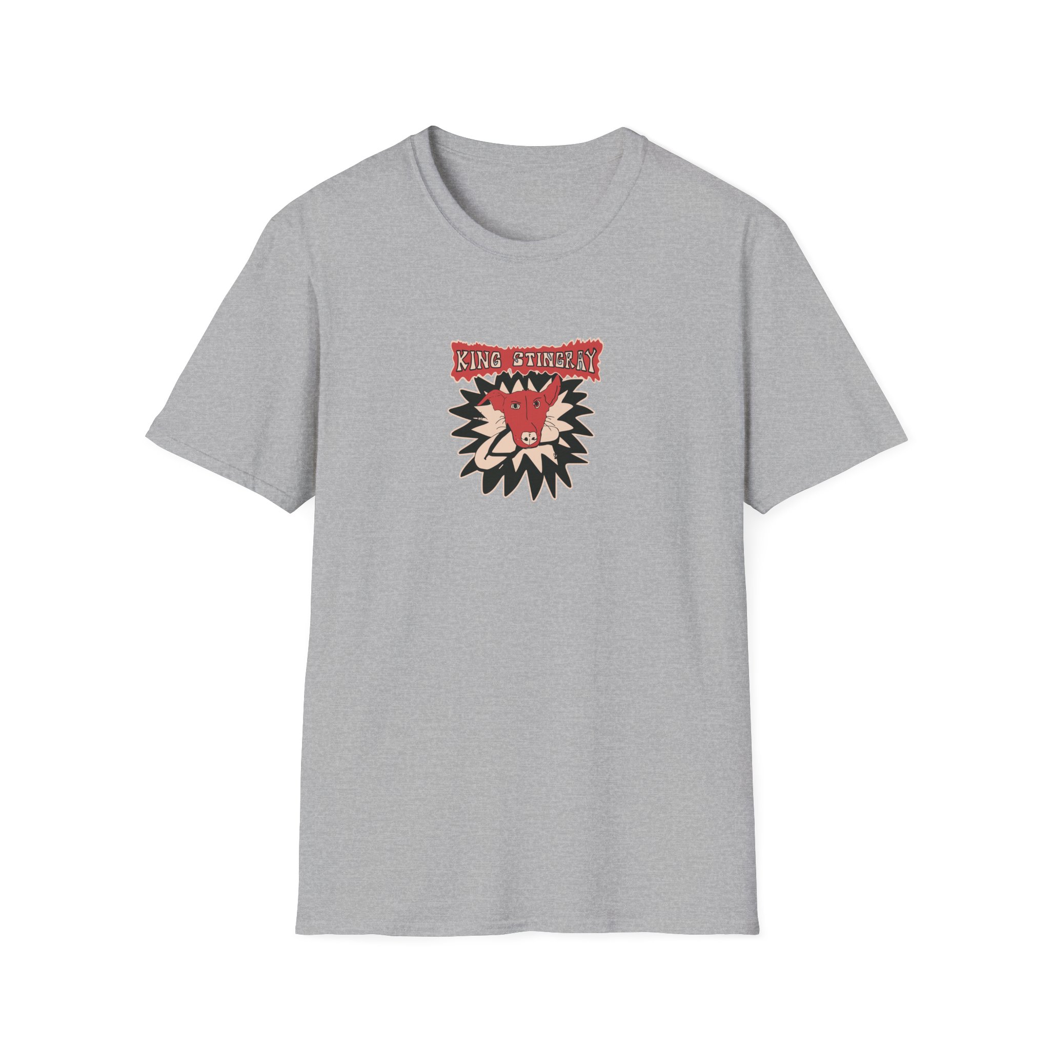 King Stingray Dog With Thong Unisex Softstyle T-Shirt