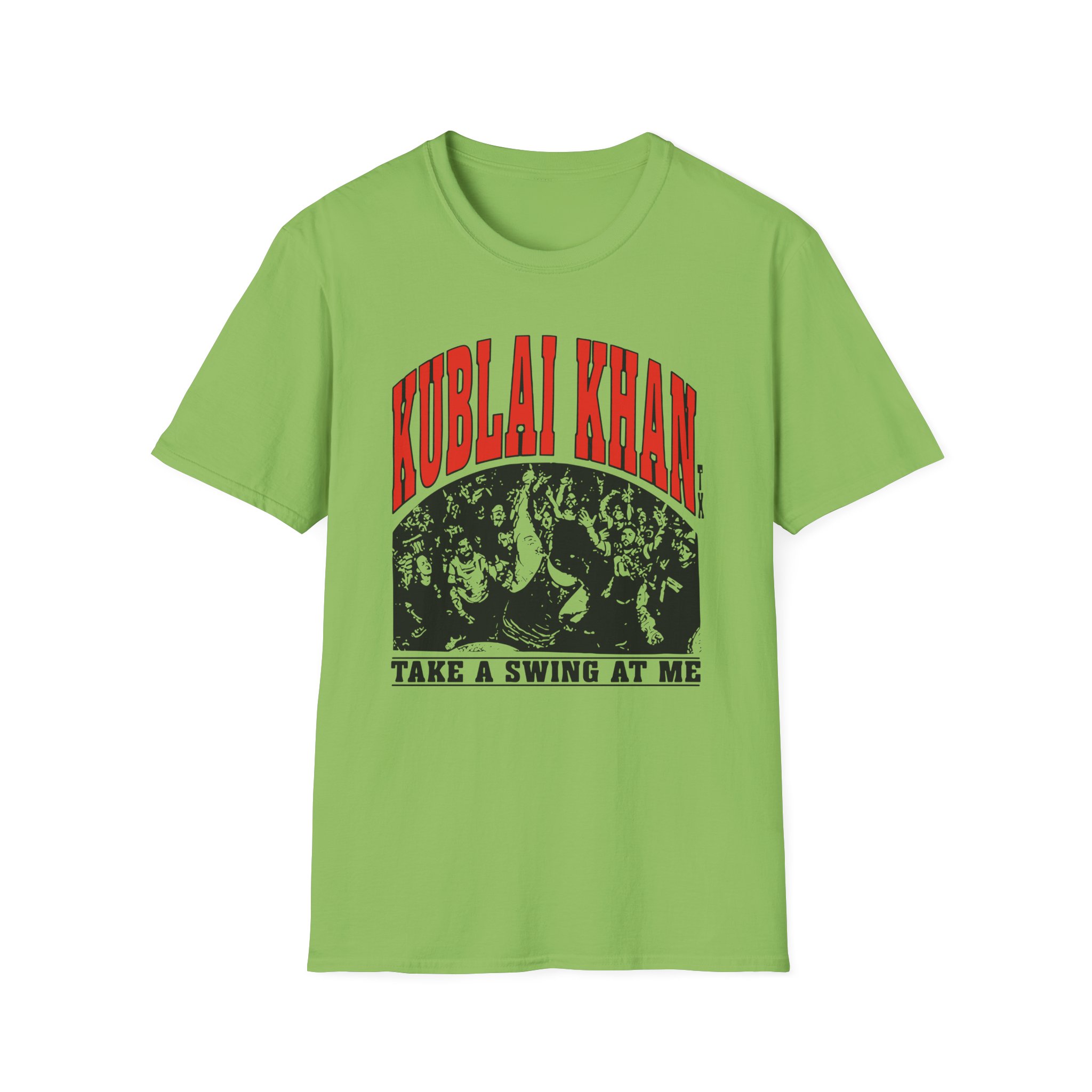 Kublai Khan - Take a Swing at Me Unisex Softstyle T-Shirt