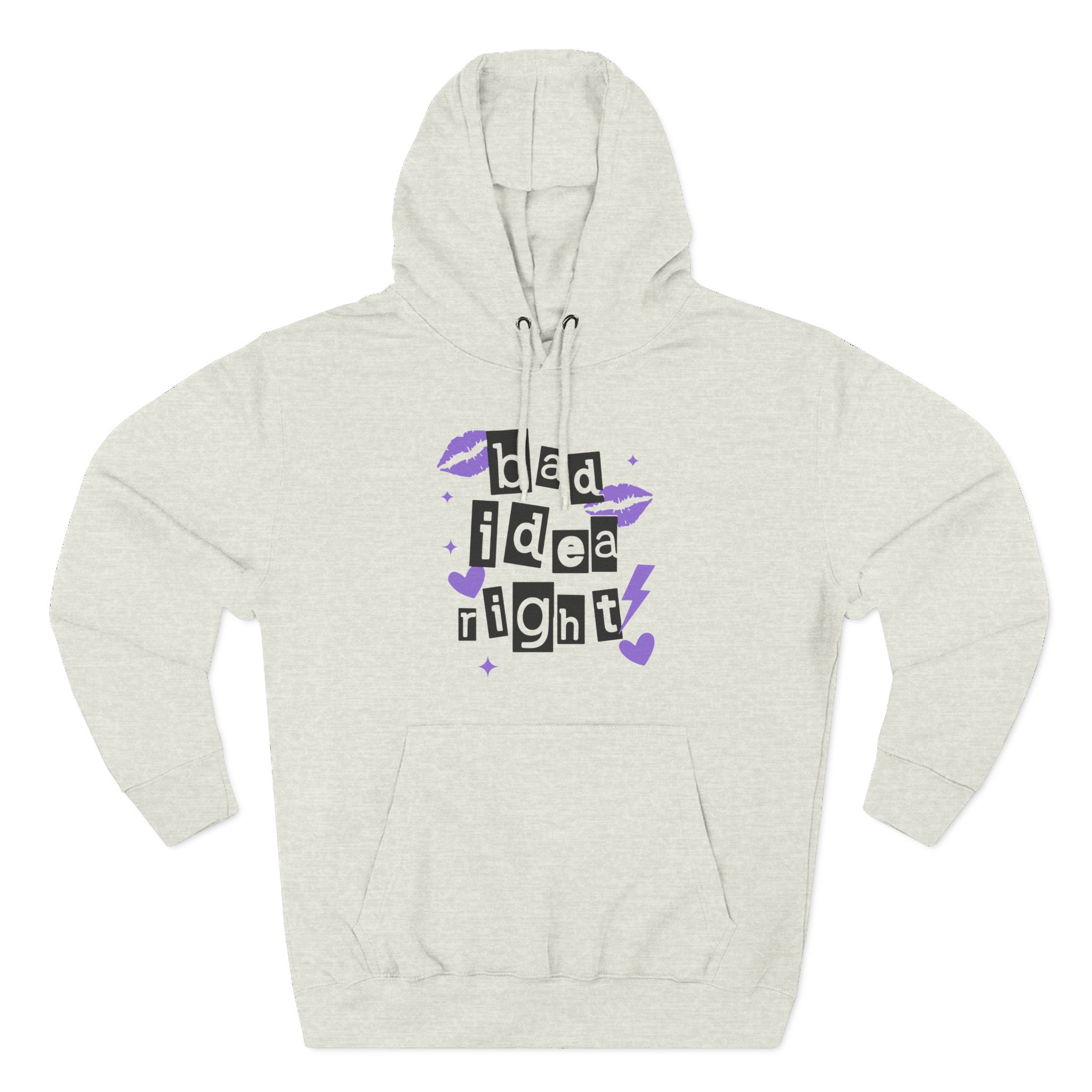 Bad Ideas Three-Panel Fleece Hoodie
