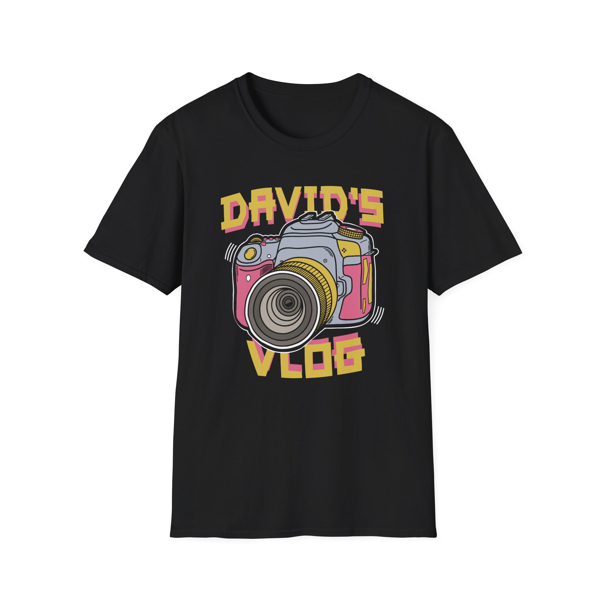 David Dobrik David's Vlog Unisex Softstyle T-Shirt
