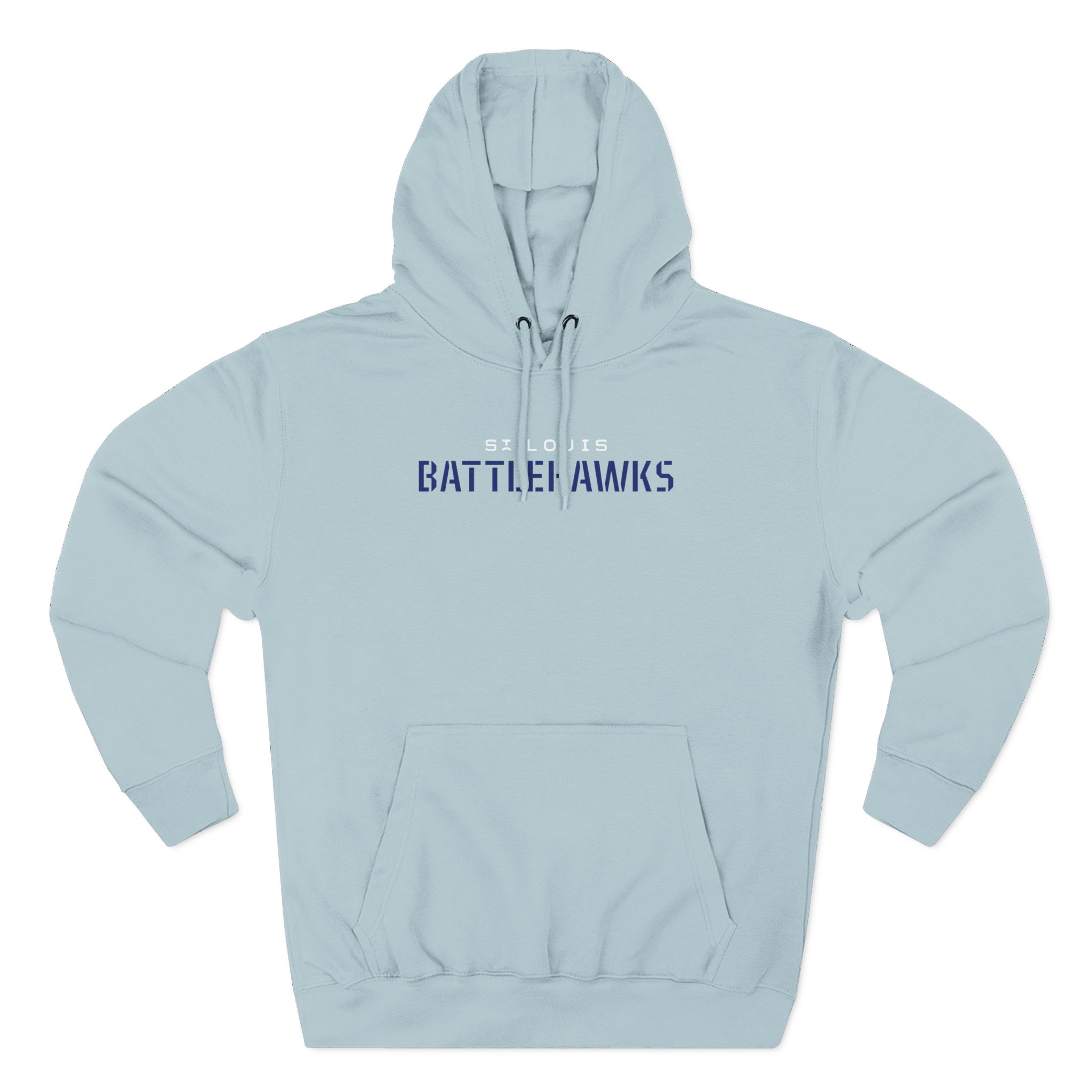 Battlehawks Raglan Three-Panel Fleece Hoodie
