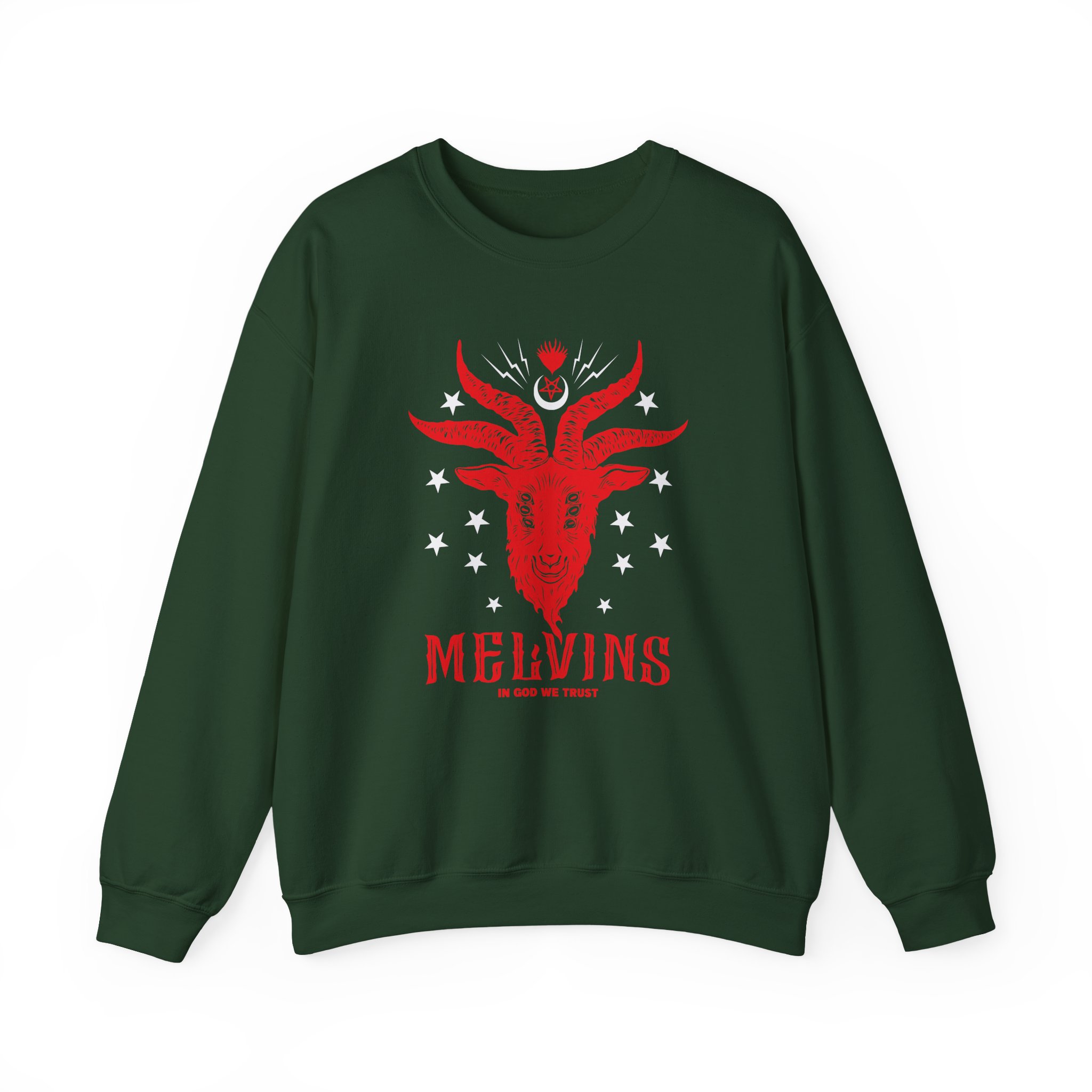 Melvins in God We Trust Unisex Heavy Blendâ„¢ Crewneck Sweatshirt