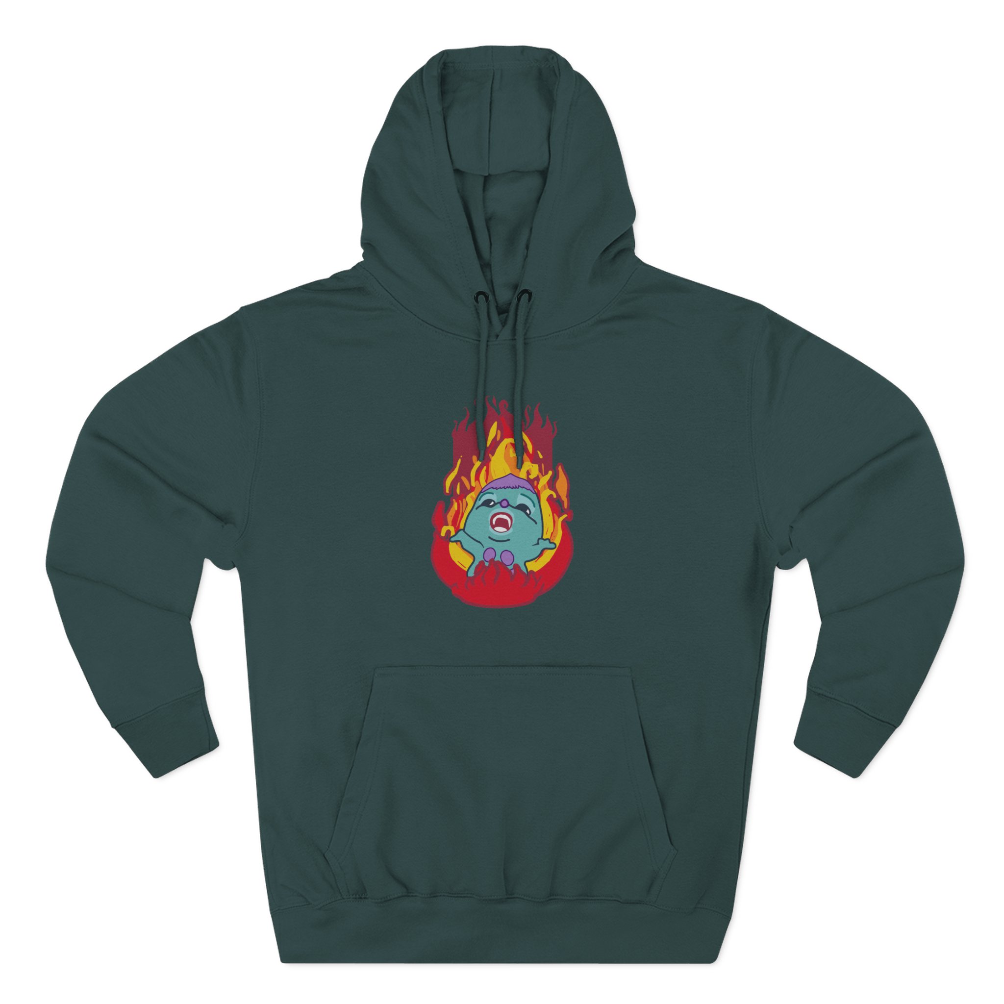 Samantha Eve Bb Fire Three-Panel Fleece Hoodie