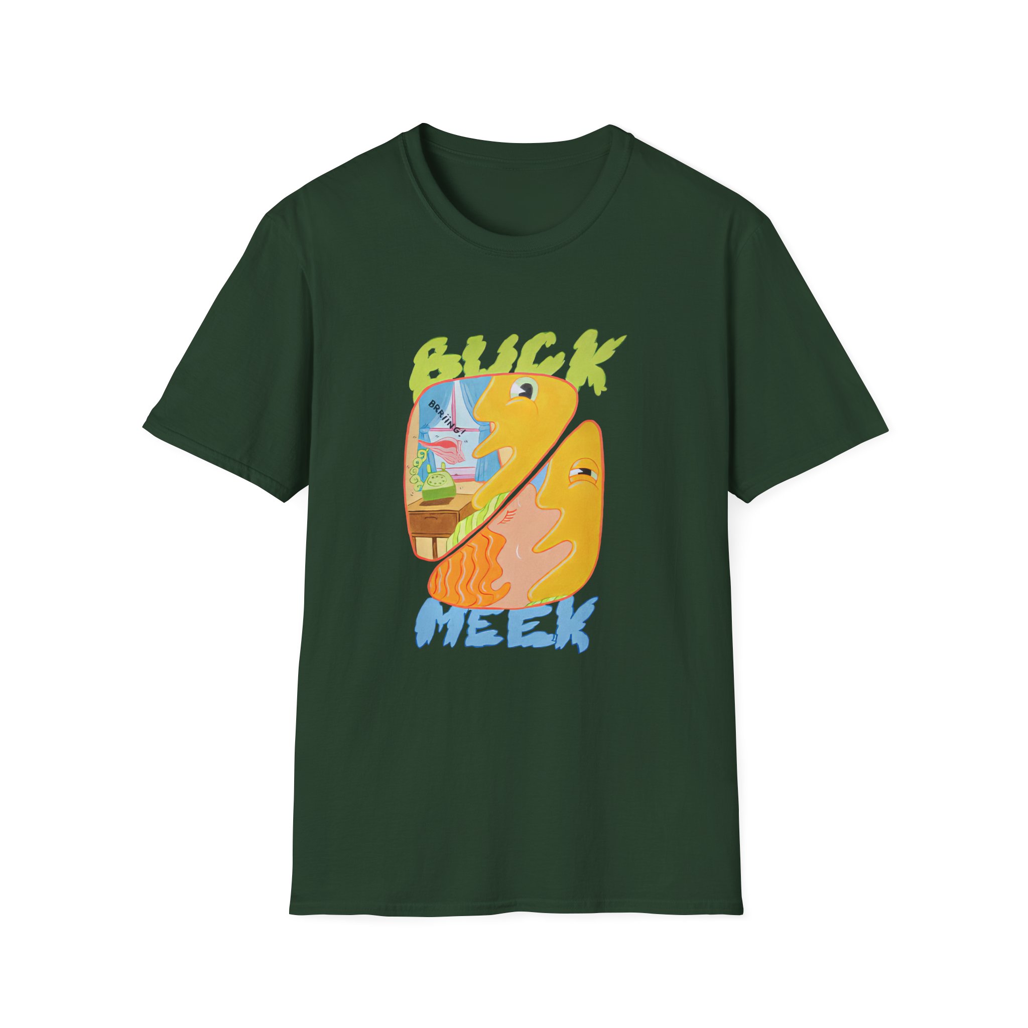 Adrianne Lenker Buck Meek Ringing Shell Unisex Softstyle T-shirt