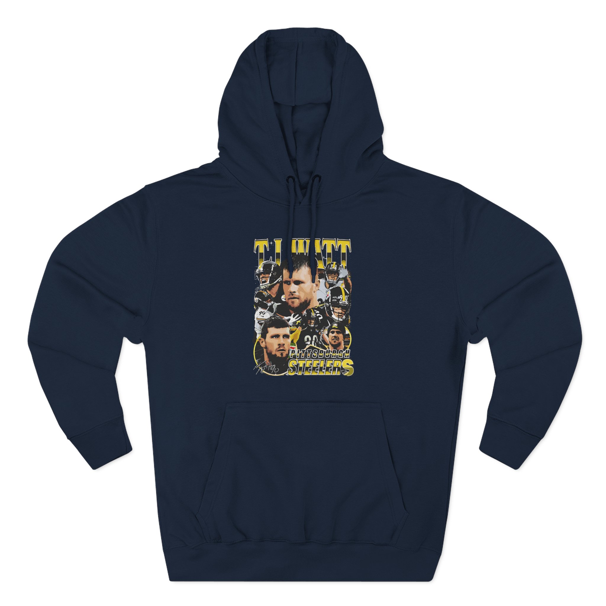 Tj Watt Three-Panel Fleece Hoodie