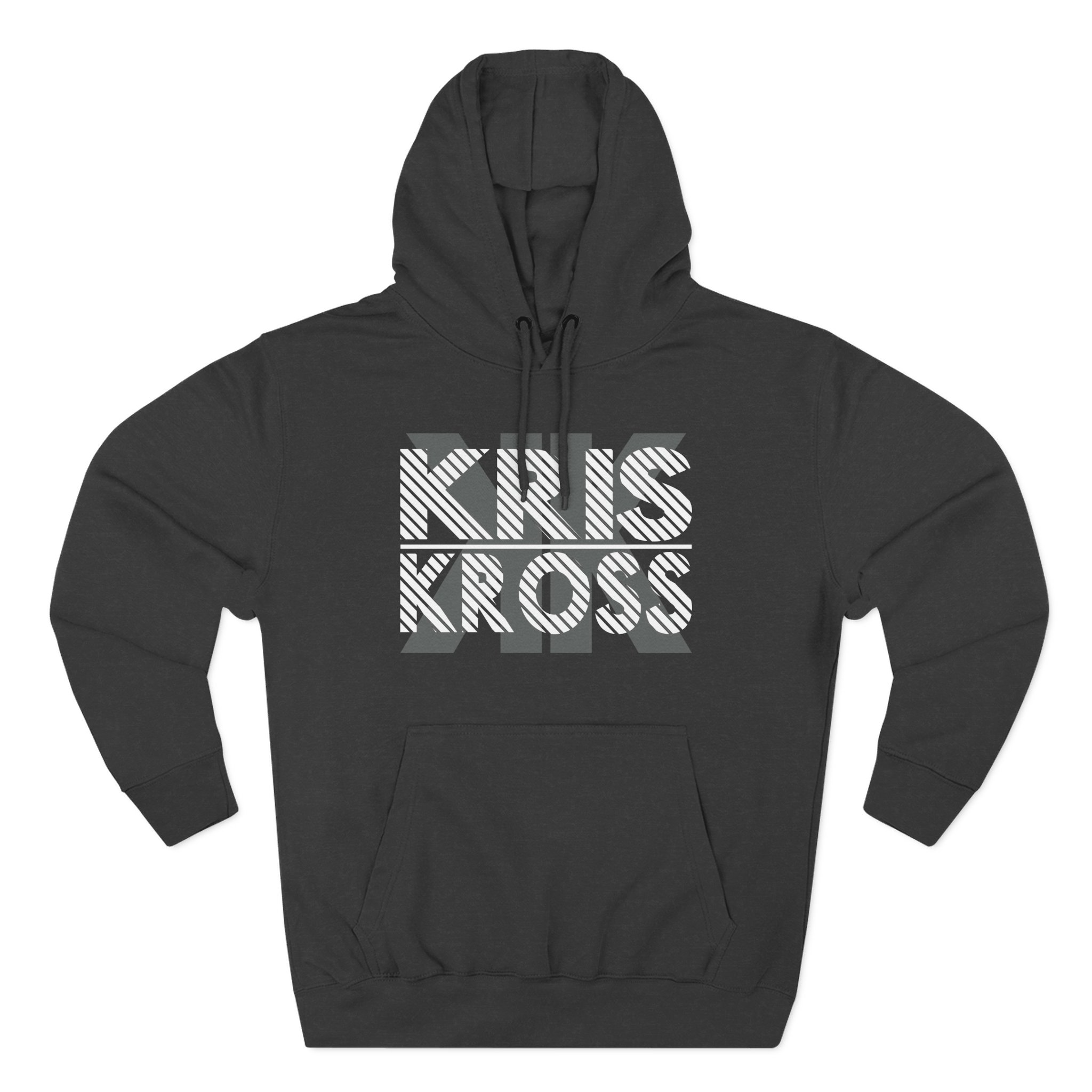 Vintage 90s Kiss Kross Three-Panel Fleece Hoodie