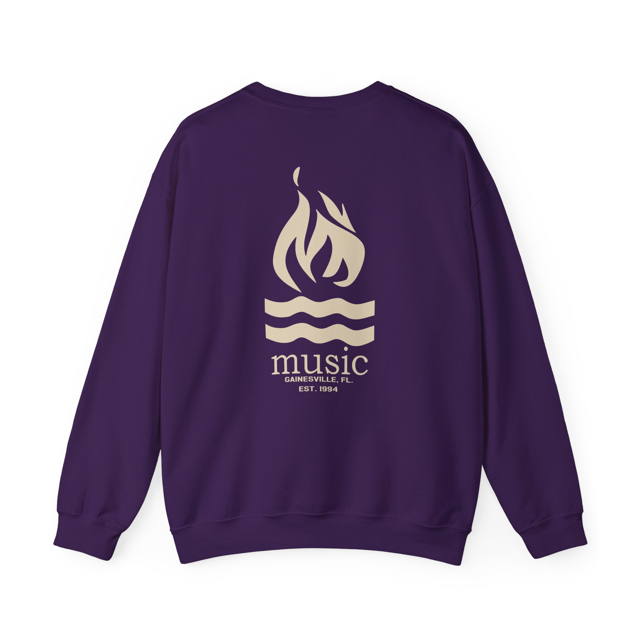 Hot Water Music Logo Unisex Heavy Blendâ„¢ Crewneck Sweatshirt