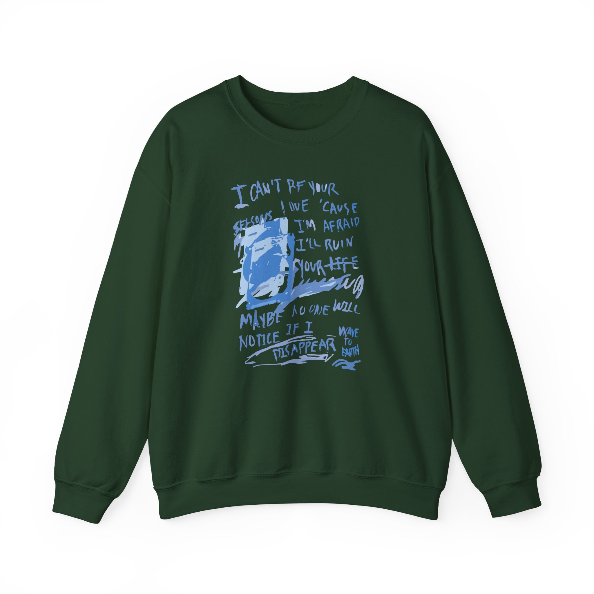 Wave to Earth Unisex Heavy Blendâ„¢ Crewneck Sweatshirt