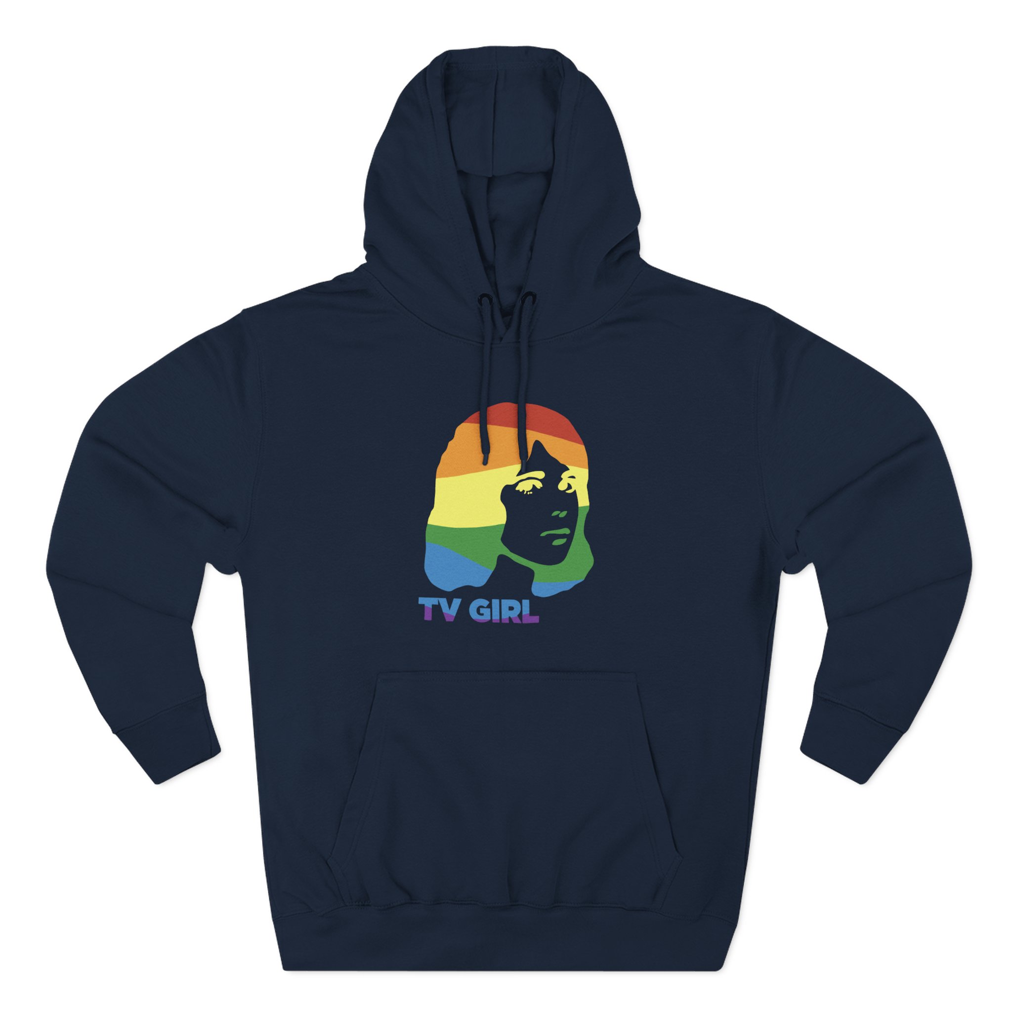 Tv Girl Three-Panel Fleece Hoodie