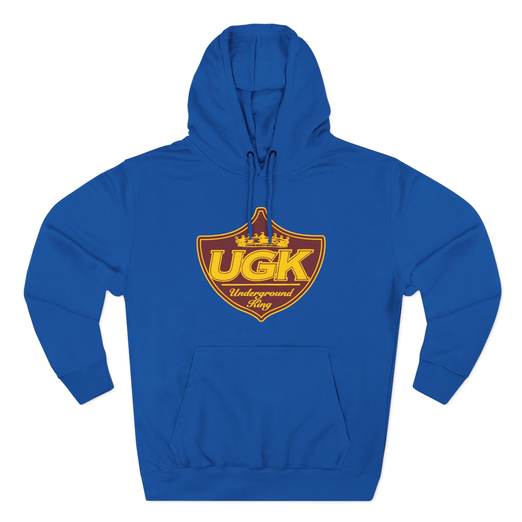 UGK Logo Three-Panel Fleece Hoodie