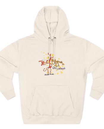 Primus Black Barcode Three-Panel Fleece Hoodie