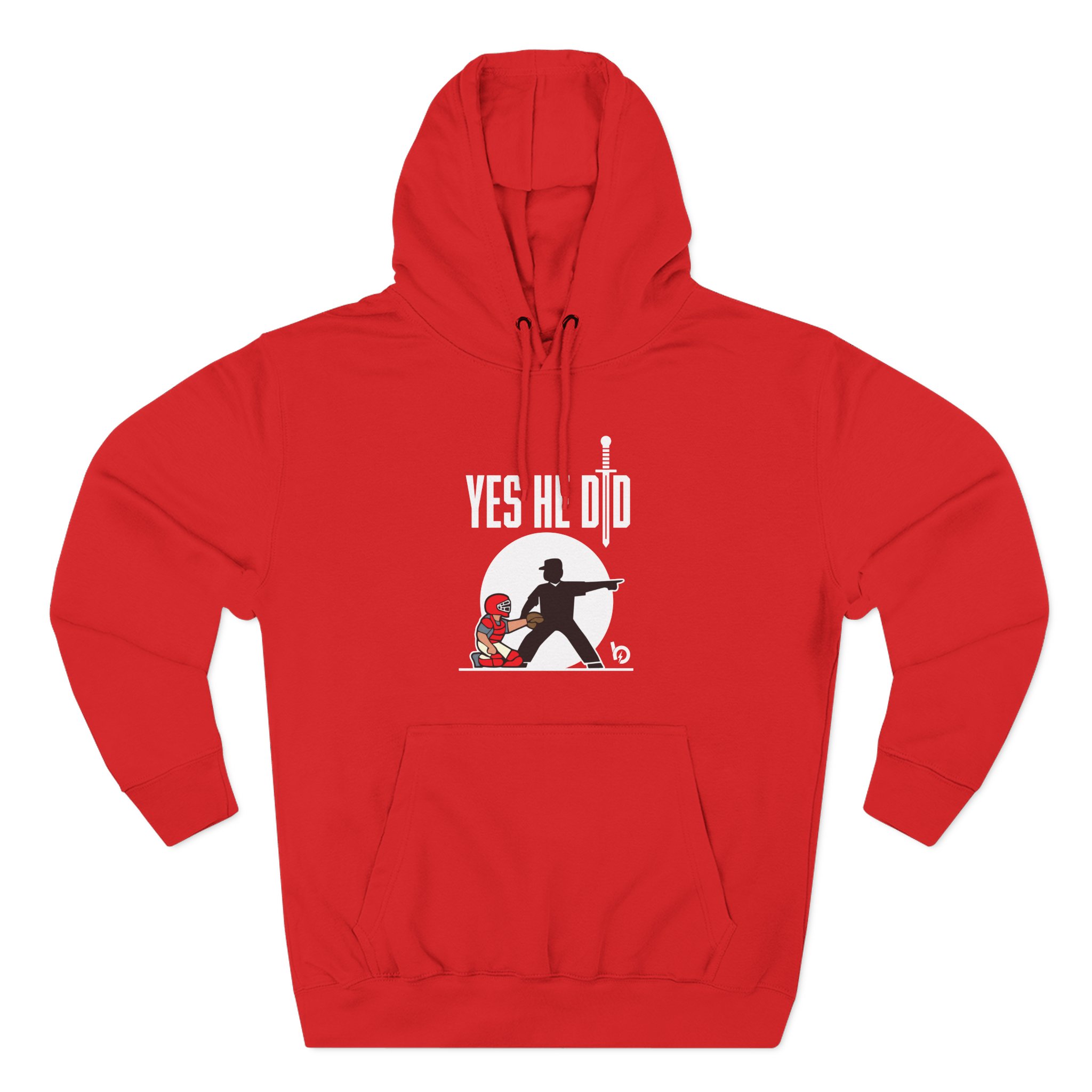 Trevor Bauer Yes He Did Three-Panel Fleece Hoodie