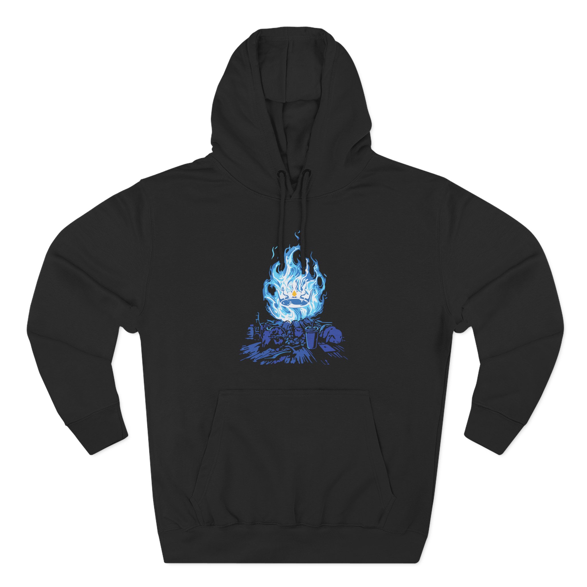 OTK Flame Three-Panel Fleece Hoodie