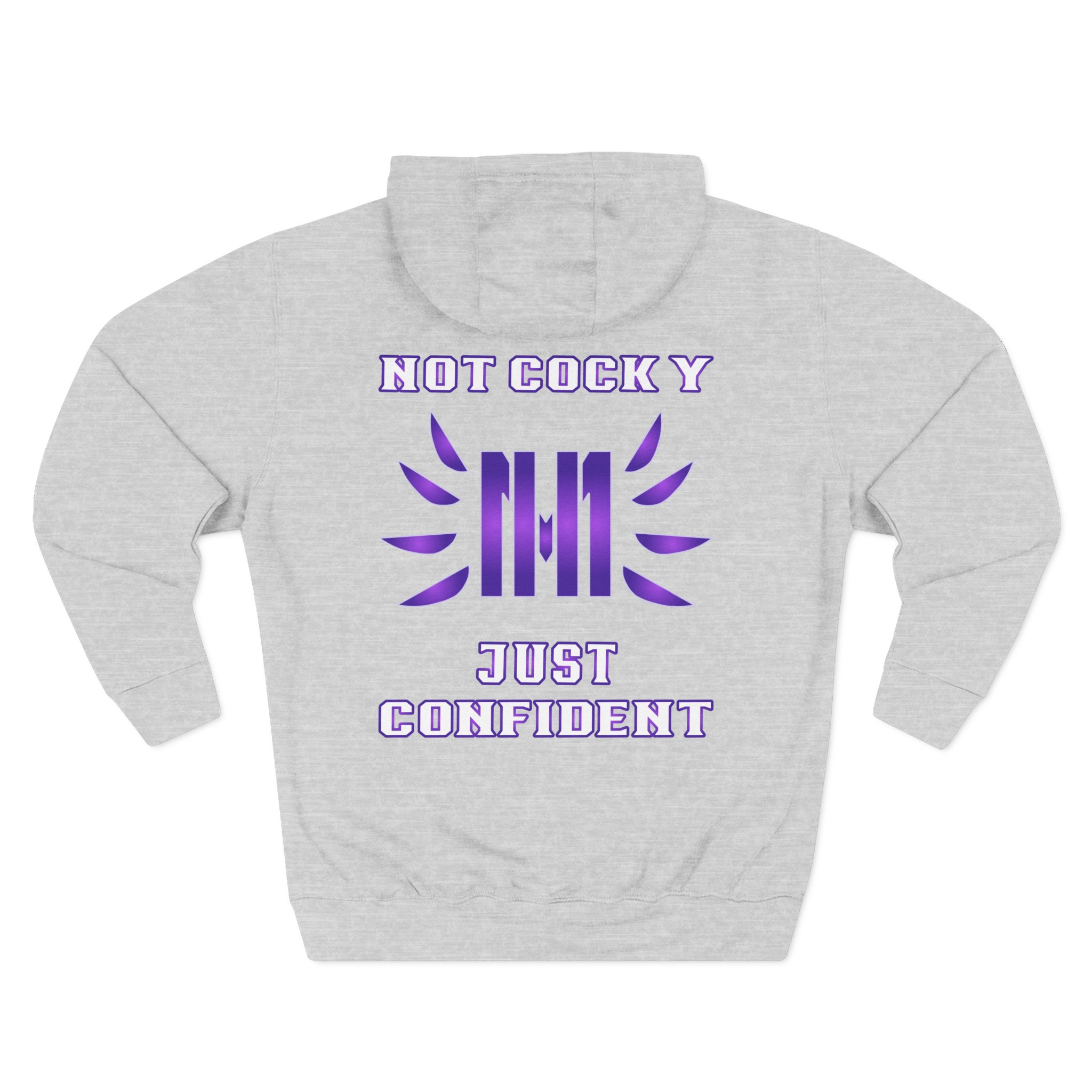 Heelmike Three-Panel Fleece Hoodie