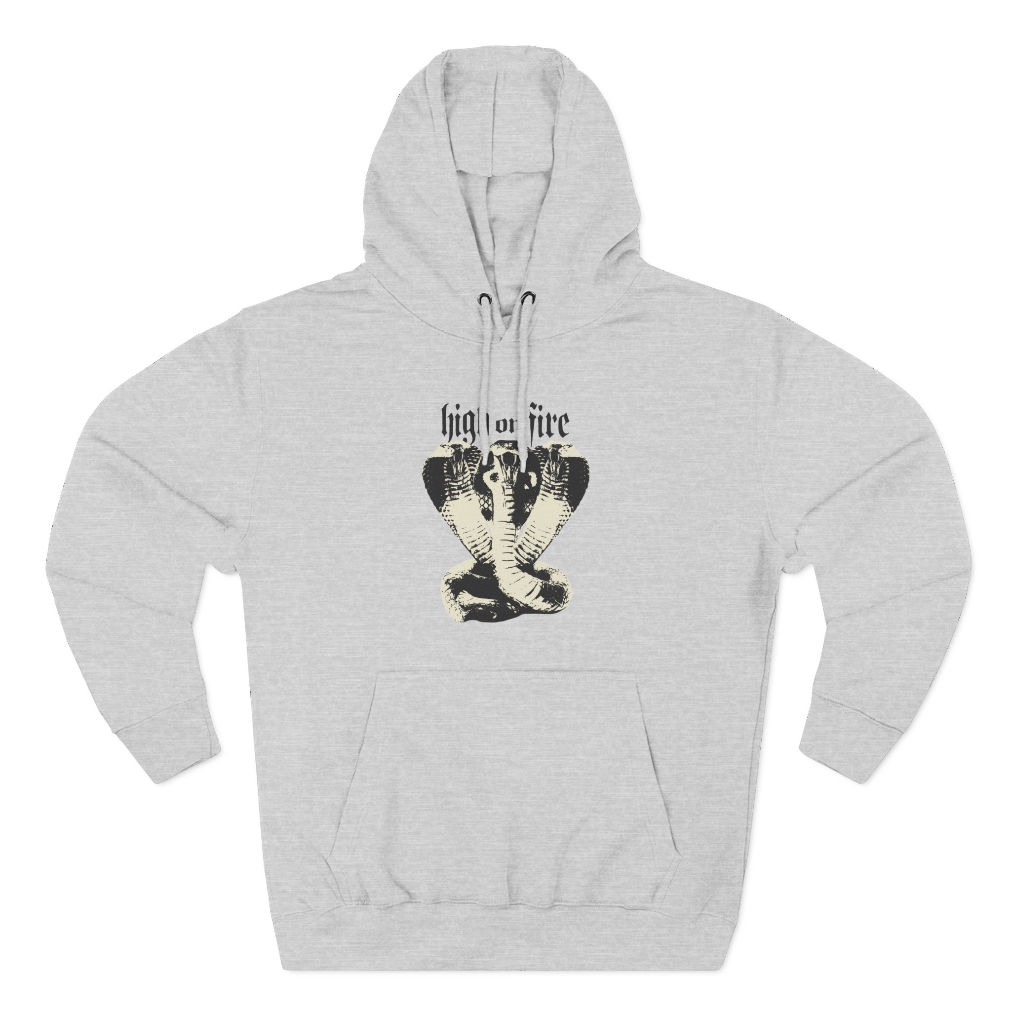 High on Fire Branca Snakes Three-Panel Fleece Hoodie