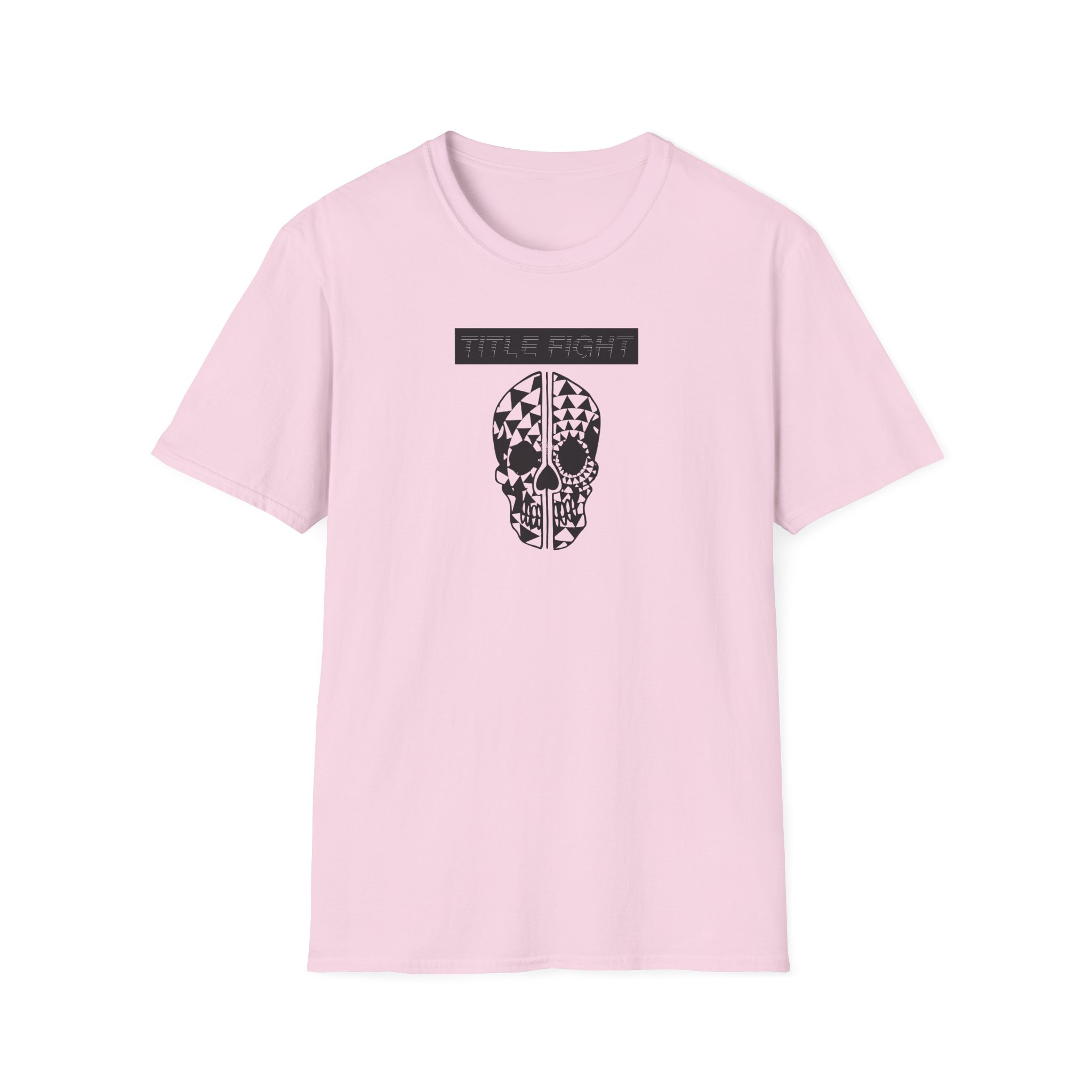 Title Fight Split Skull Unisex Softstyle T-Shirt
