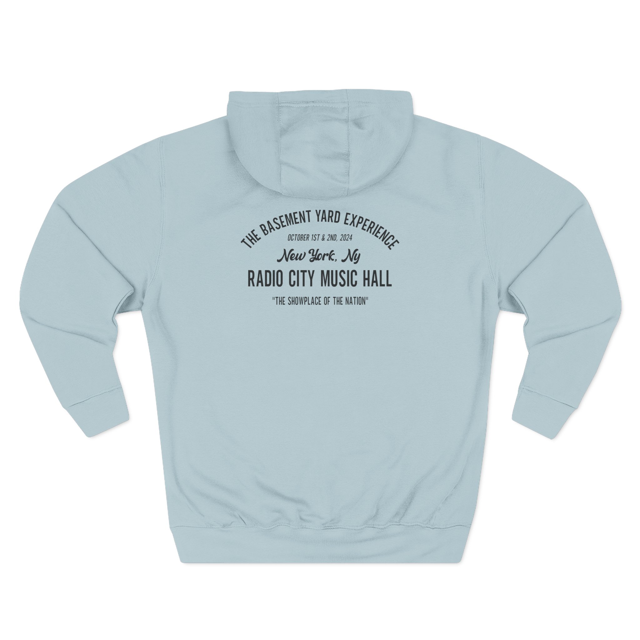 Basement Yard Tby Radio City Ivory Three-Panel Fleece Hoodie