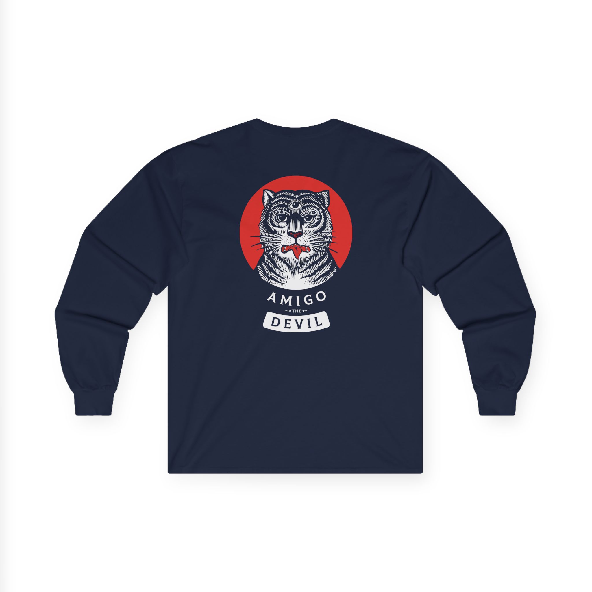 Amigo the Devil Tiger Unisex Ultra Cotton Long Sleeve Tee