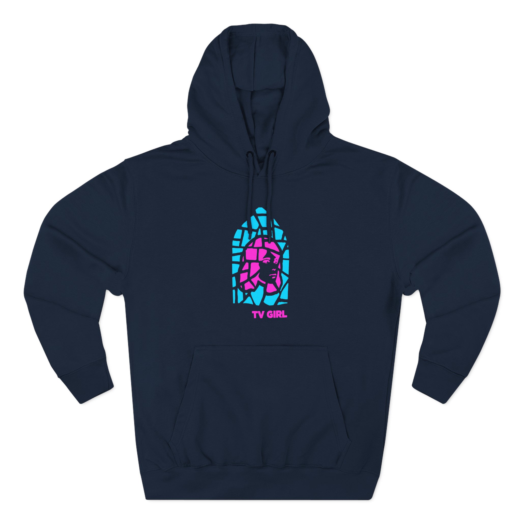 Tv Girl Three-Panel Fleece Hoodie