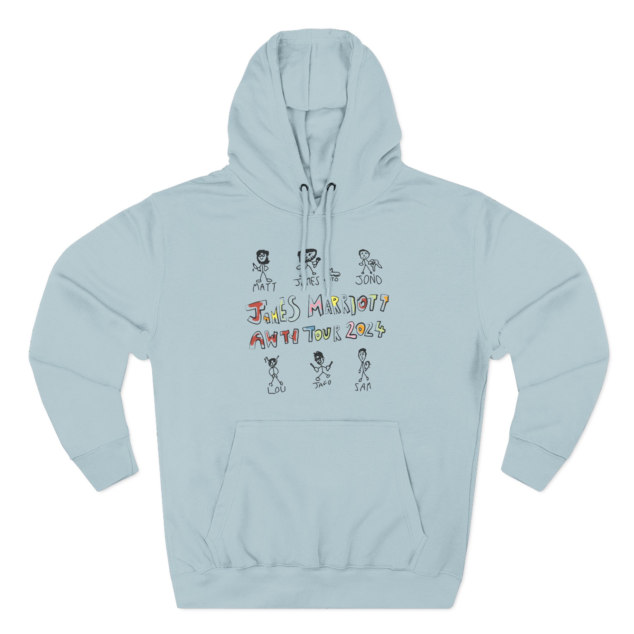 2024 James Marriott Three-Panel Fleece Hoodie