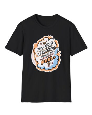 Heartstopper You Can Just Feel Unisex Softstyle T-Shirt