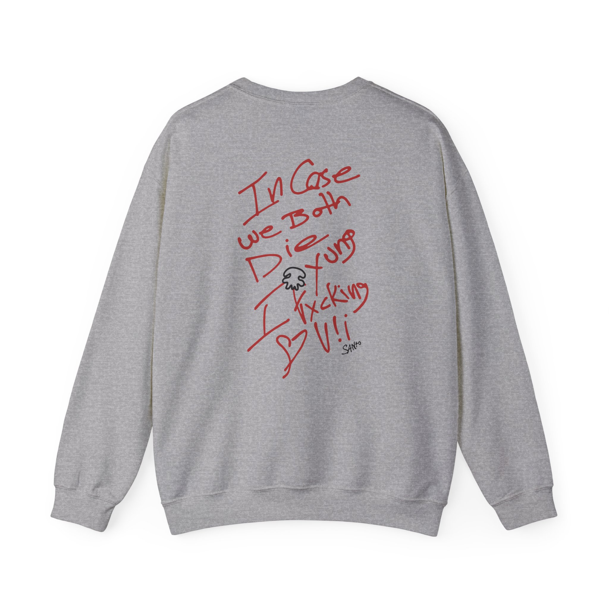 Saint Jhn I Fxcking Luv U Unisex Heavy Blendâ„¢ Crewneck Sweatshirt