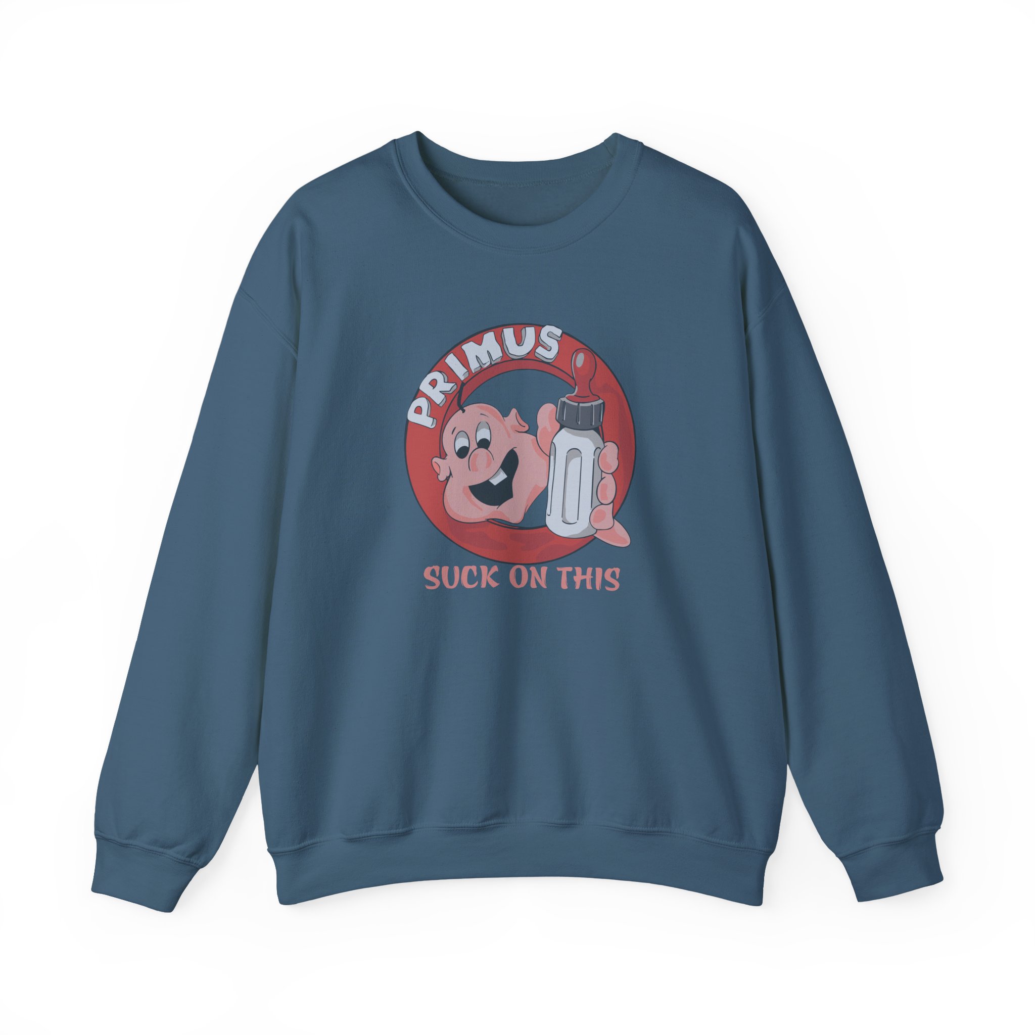 Primus Suck on This Youth Unisex Heavy Blendâ„¢ Crewneck Sweatshirt