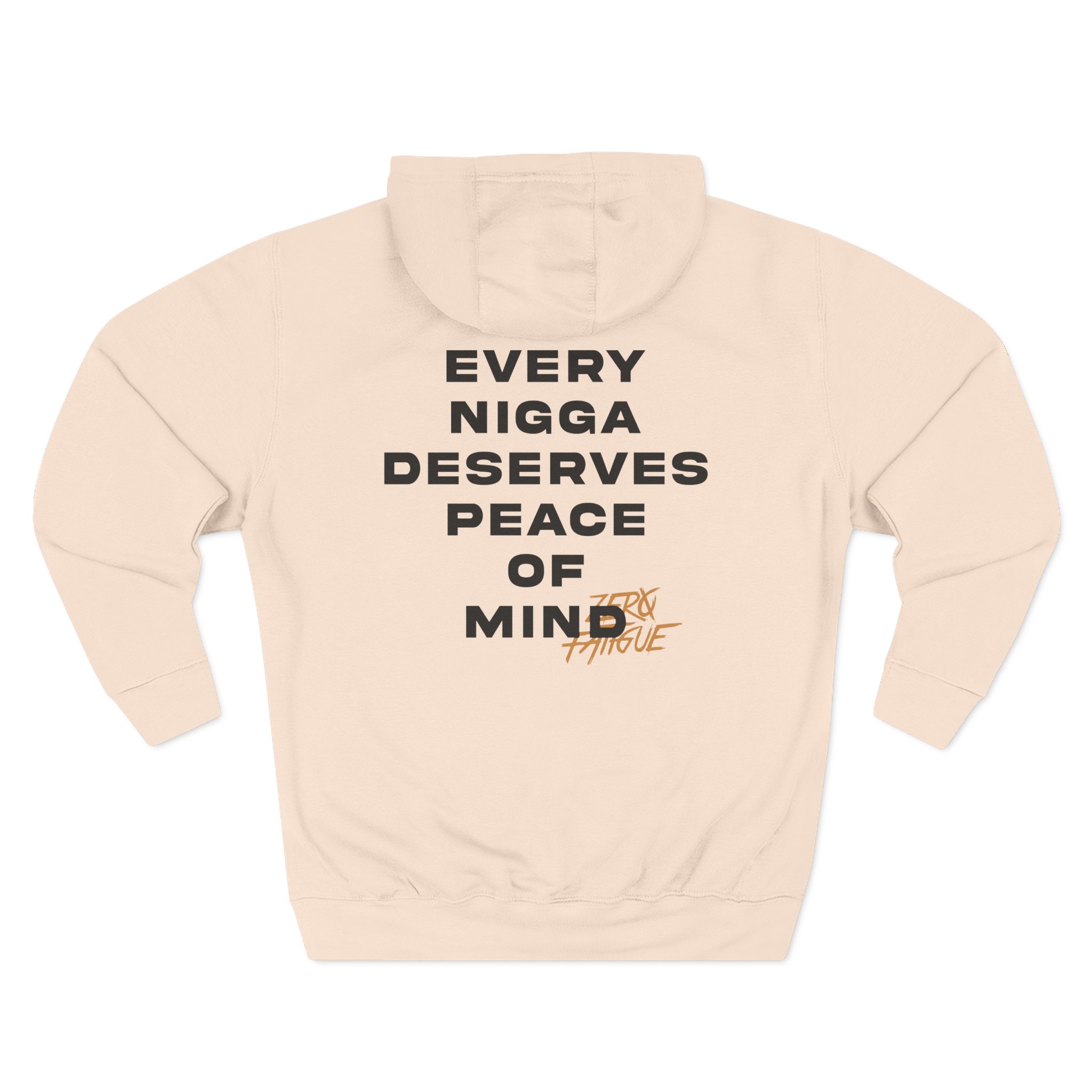Smino Every Nigga Deserves Peace of Mind Three-Panel Fleece Hoodie