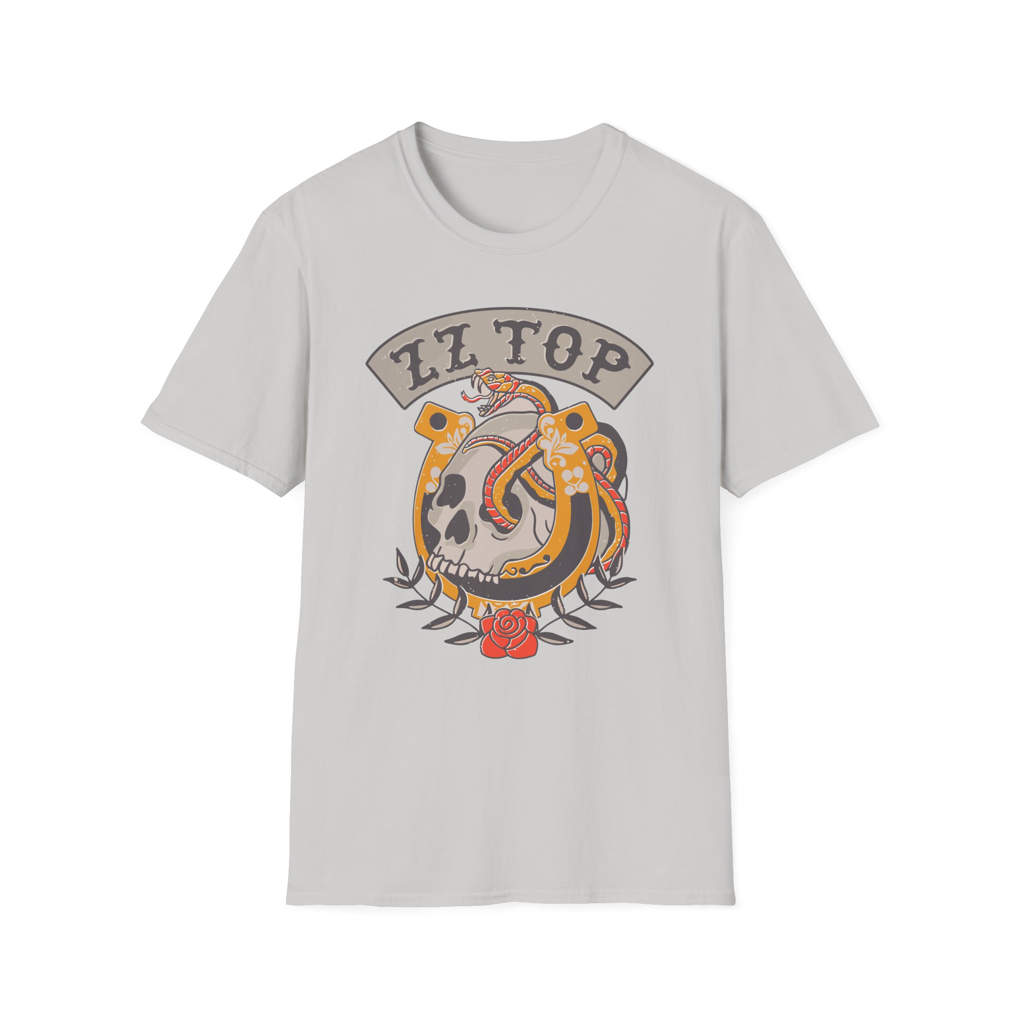 ZZ Top Skull Unisex Softstyle T-Shirt