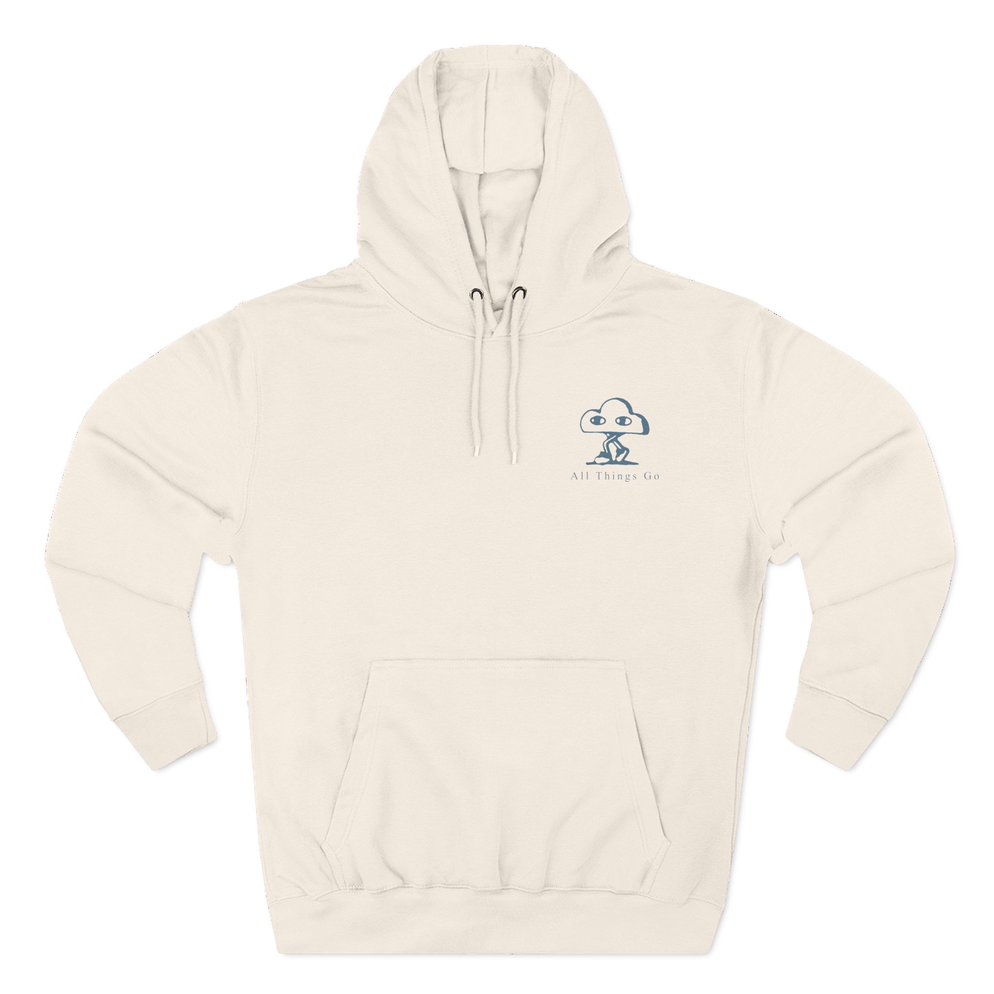 All Things Go Three-Panel Fleece Hoodie