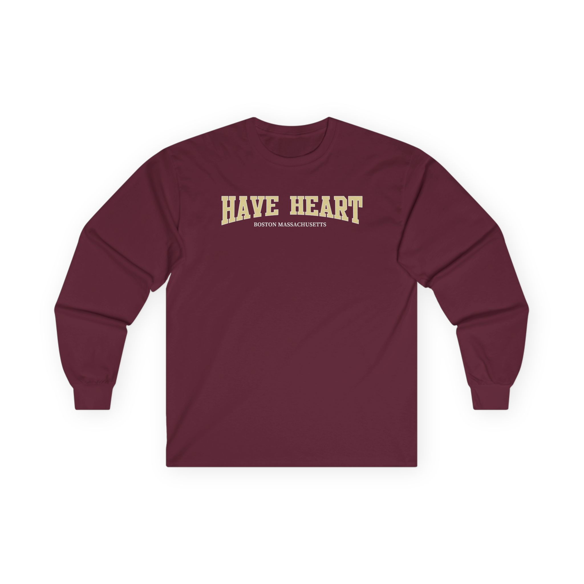 Have Heart Boston Edge Unisex Ultra Cotton Long Sleeve Tee