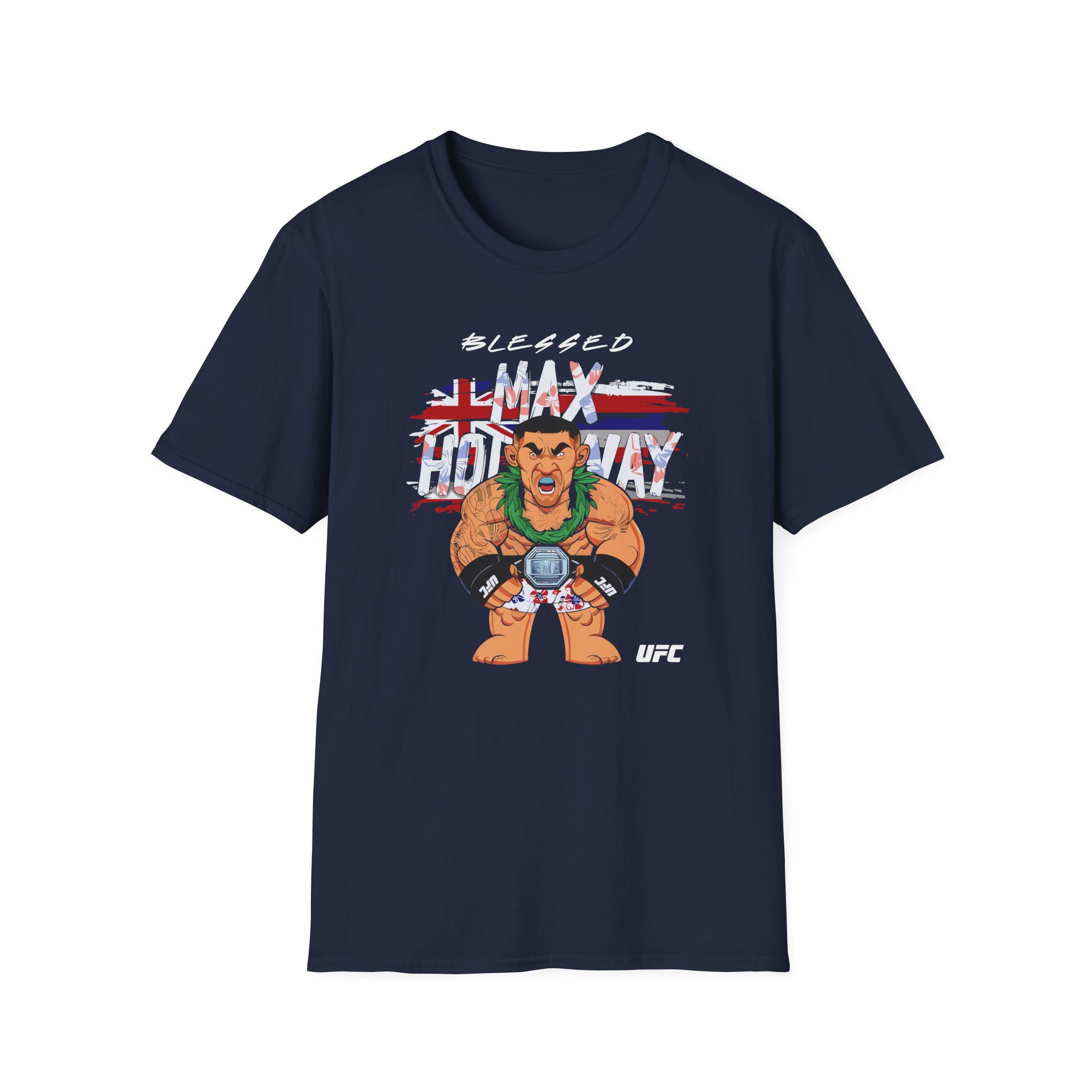 Max Holloway Big Shots Hawaii Unisex Softstyle T-Shirt
