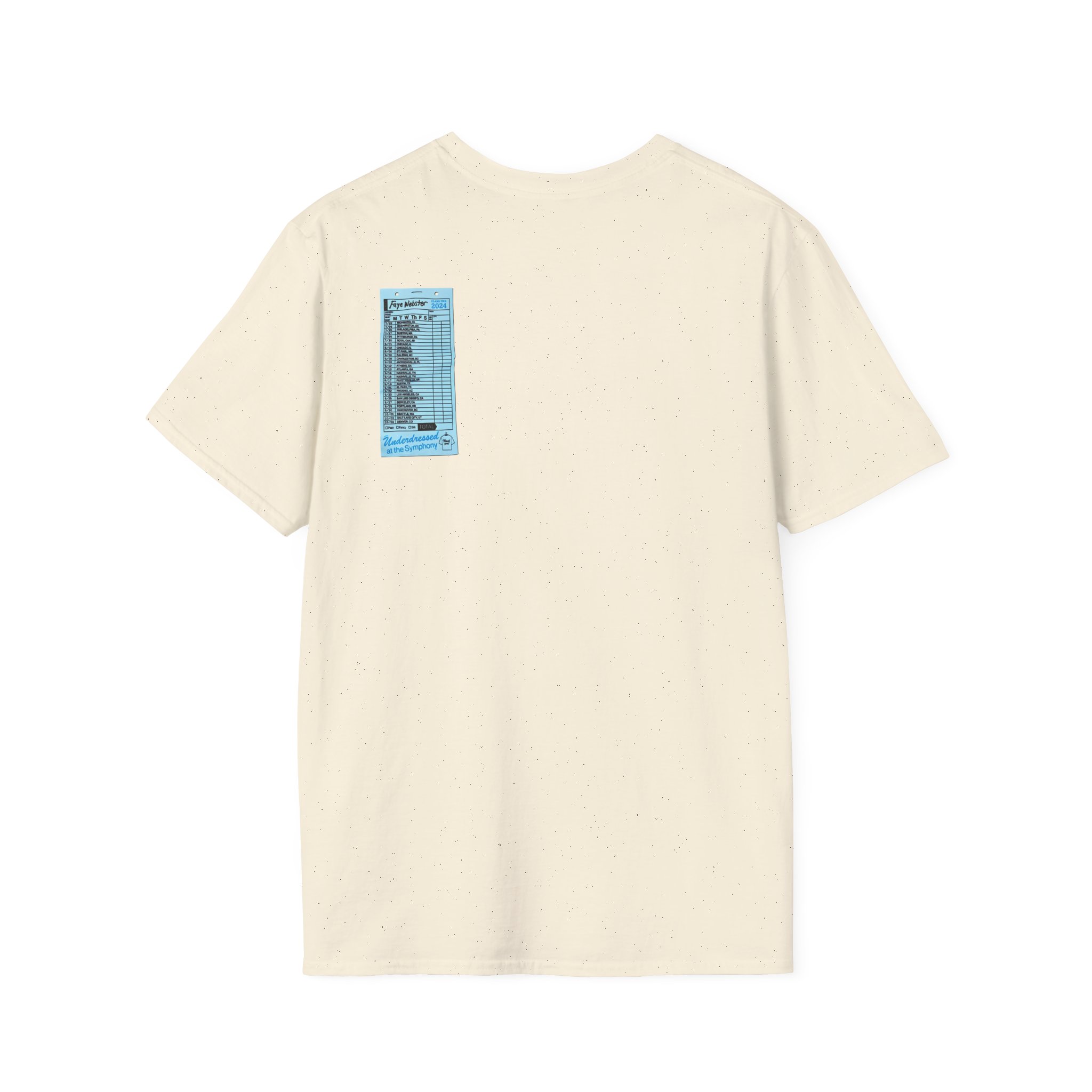 Faye Webster Underdressed at the Symphony 2024 Tour Unisex Softstyle T-Shirt