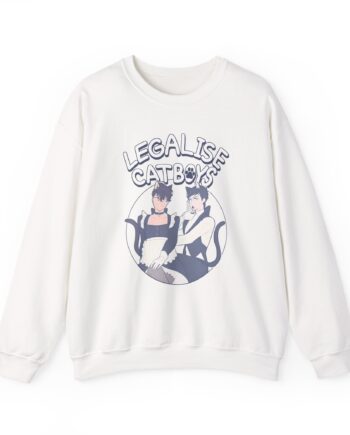 Dan and Phil Legalise Catboys Unisex Heavy Blend™ Crewneck Sweatshirt