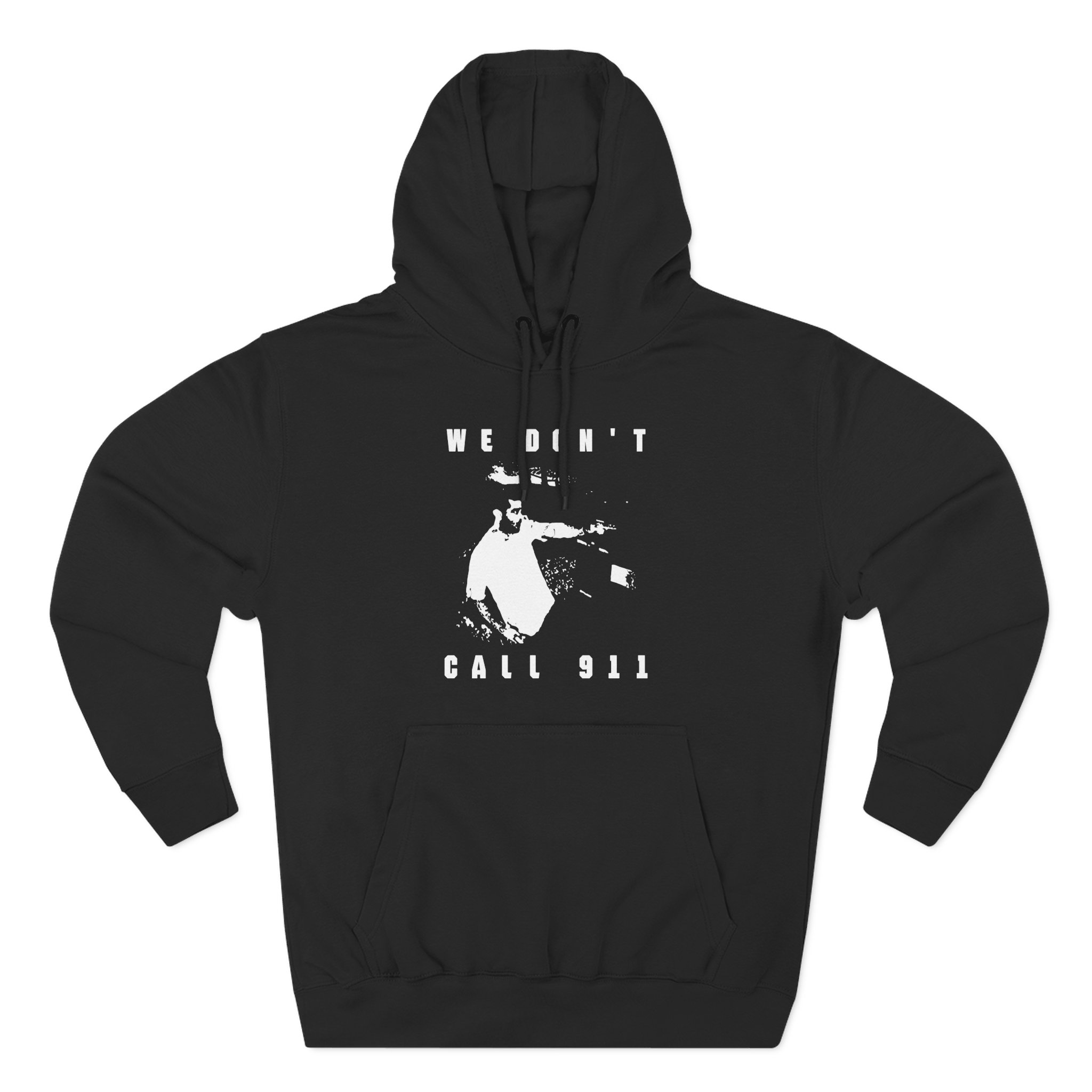 Sean Strickland We Don't Call 911 Three-Panel Fleece Hoodie