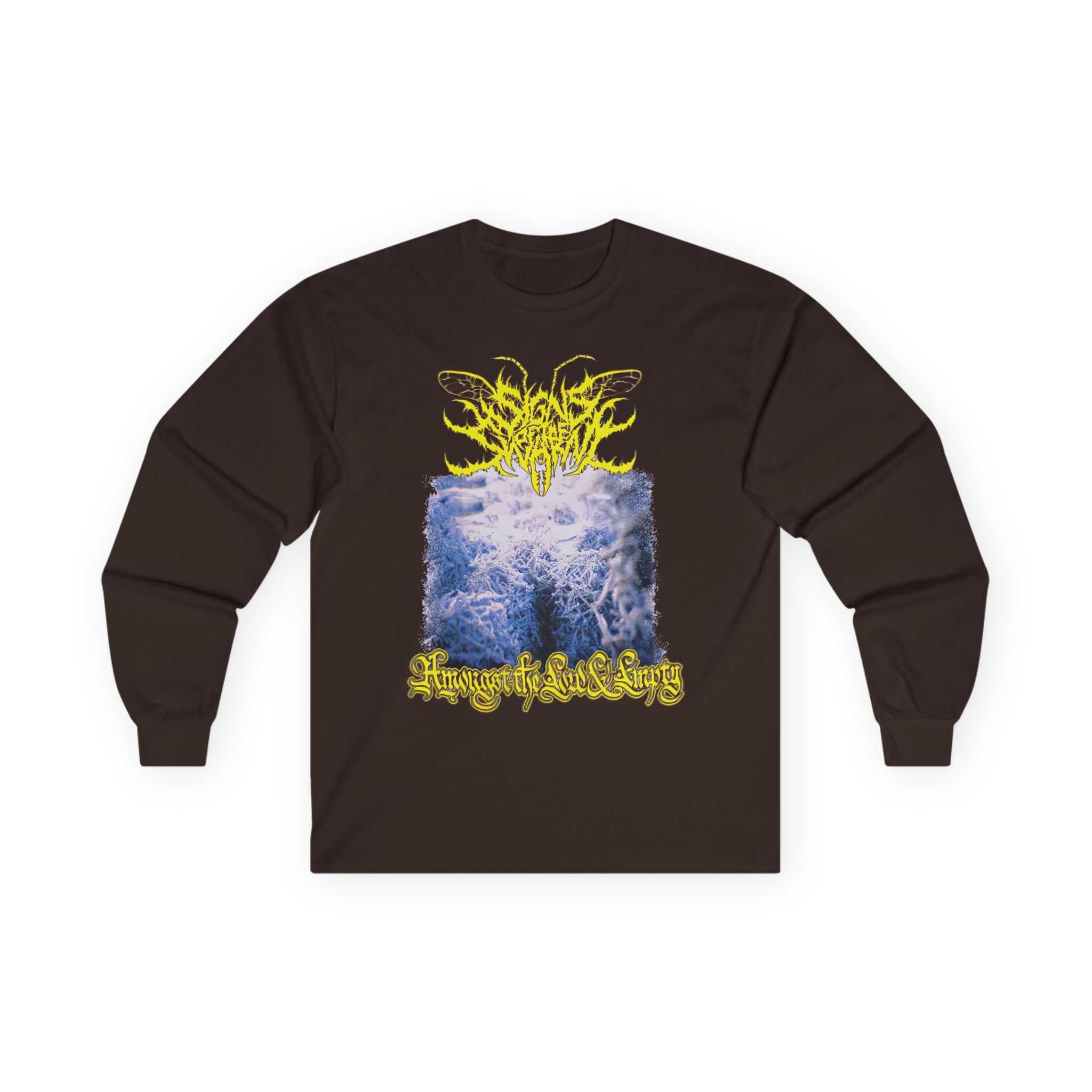 Signs of the Swarm "Amongst the Low & Empty Tie-dye Unisex Ultra Cotton Long Sleeve Tee
