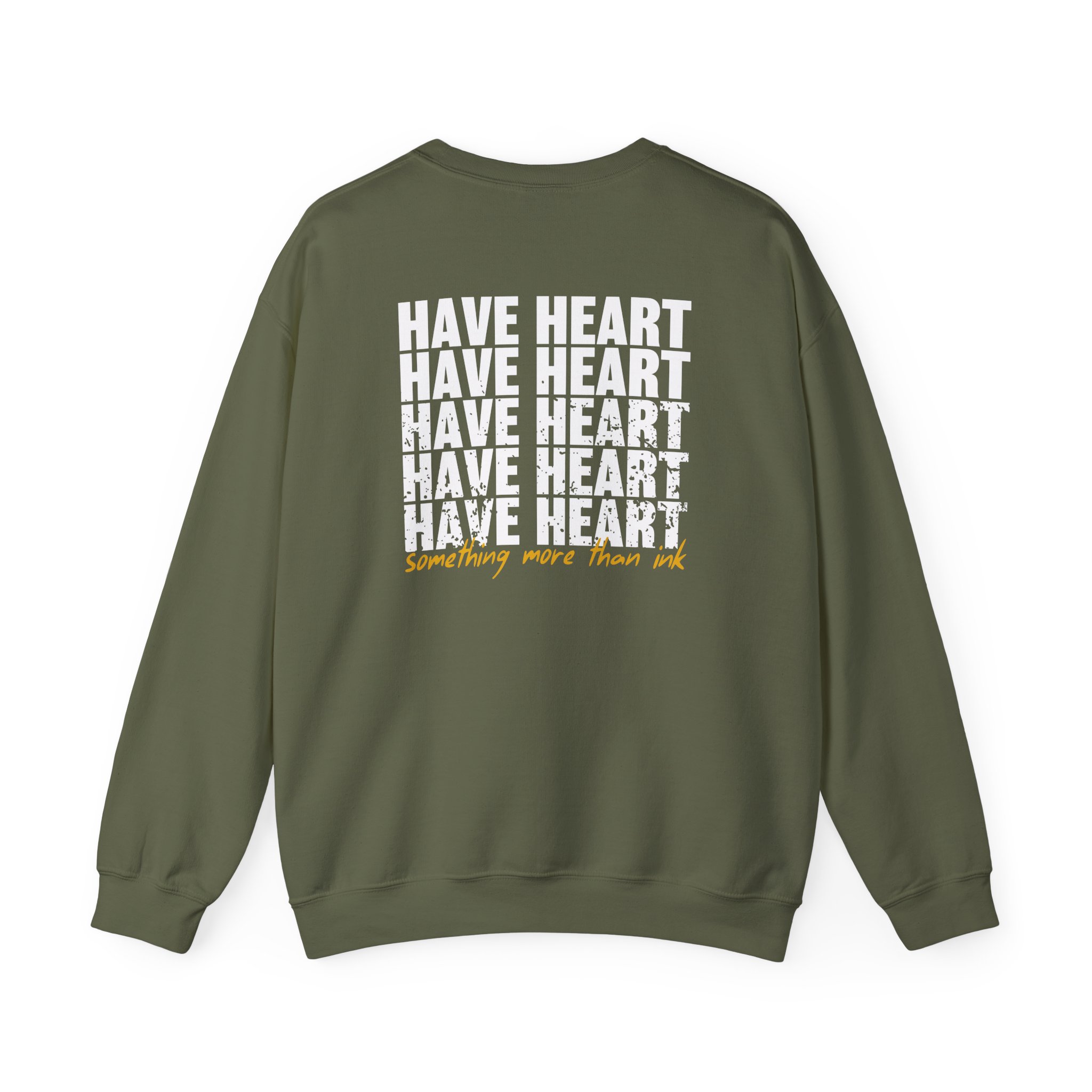 Have Heart Something More Than Ink Unisex Heavy Blendâ„¢ Crewneck Sweatshirt