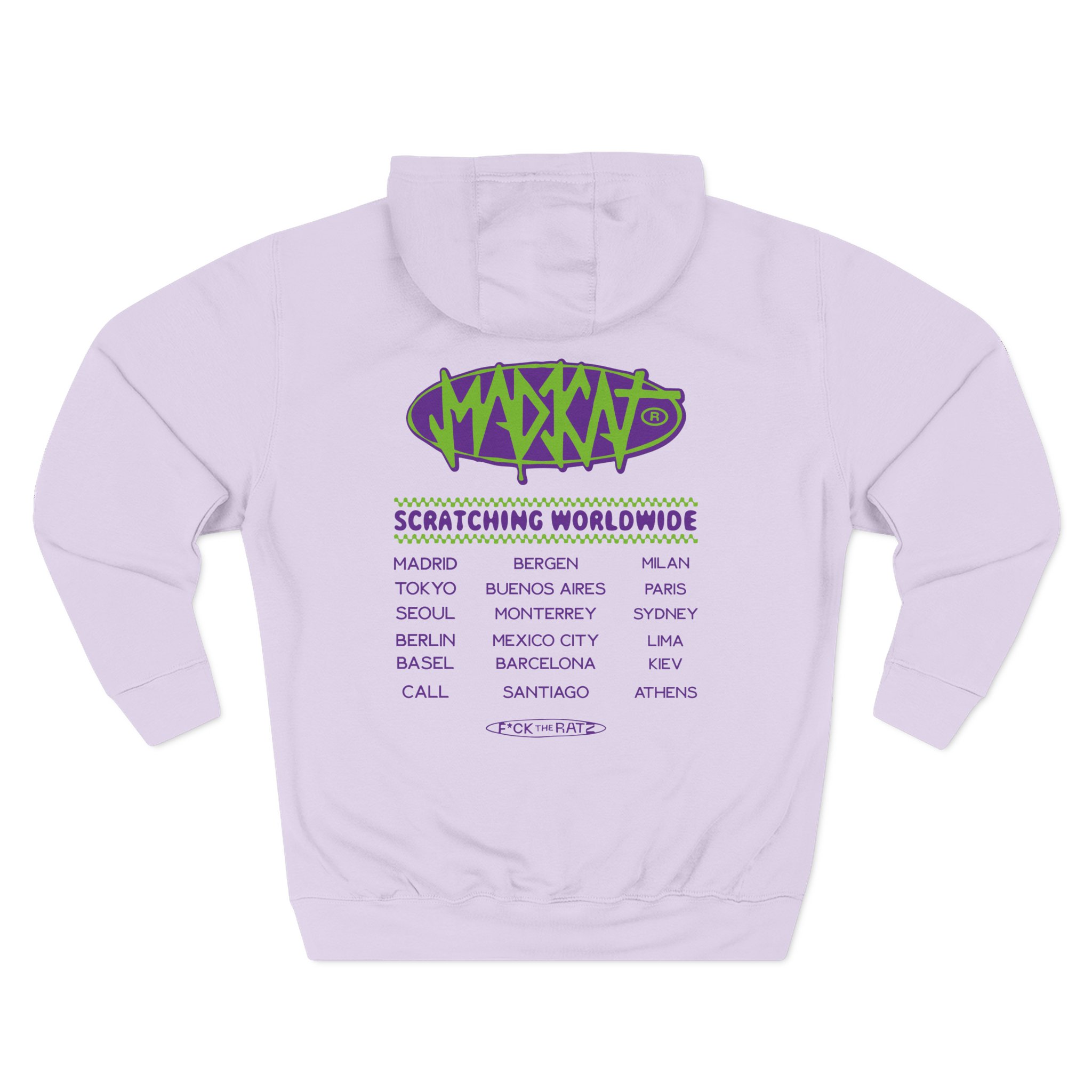 Rubius Madkat Worldtour Three-Panel Fleece Hoodie