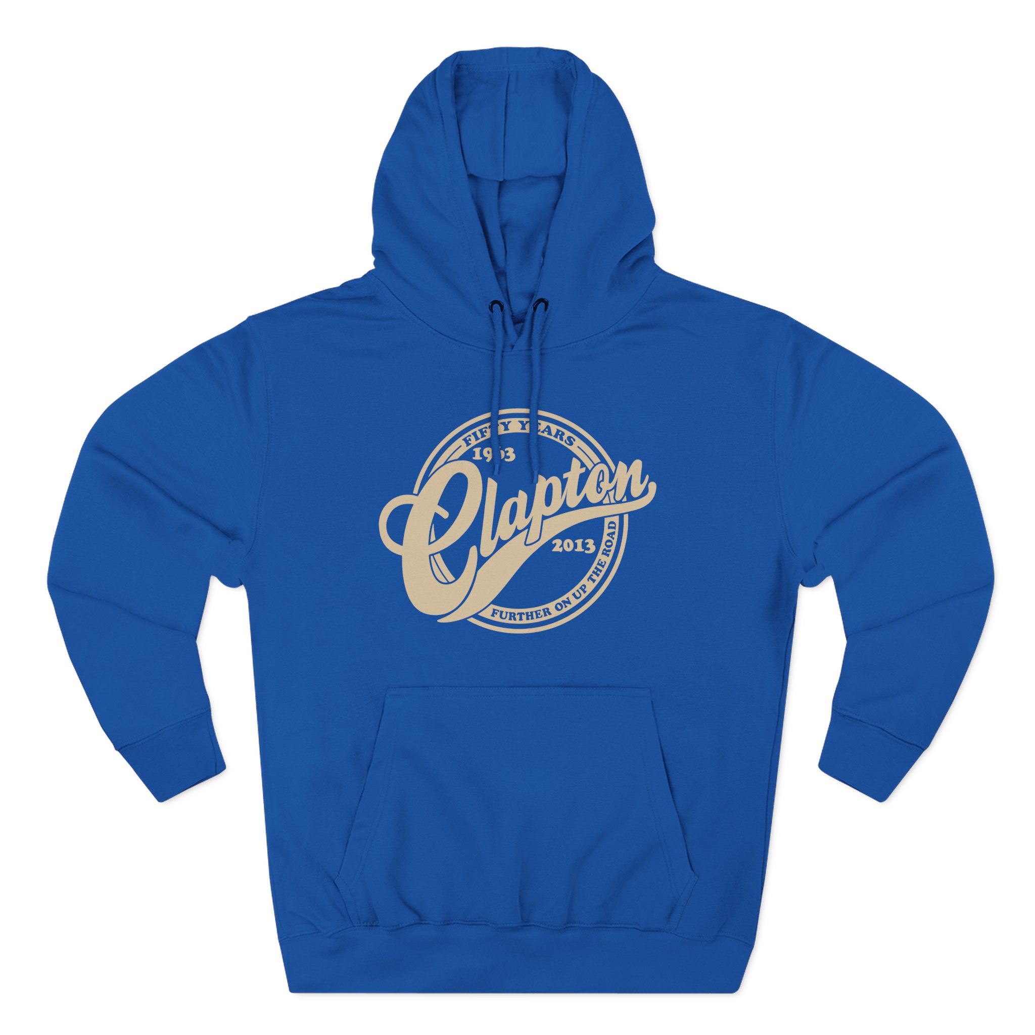 Eric Clapton 50 Years Three-Panel Fleece Hoodie
