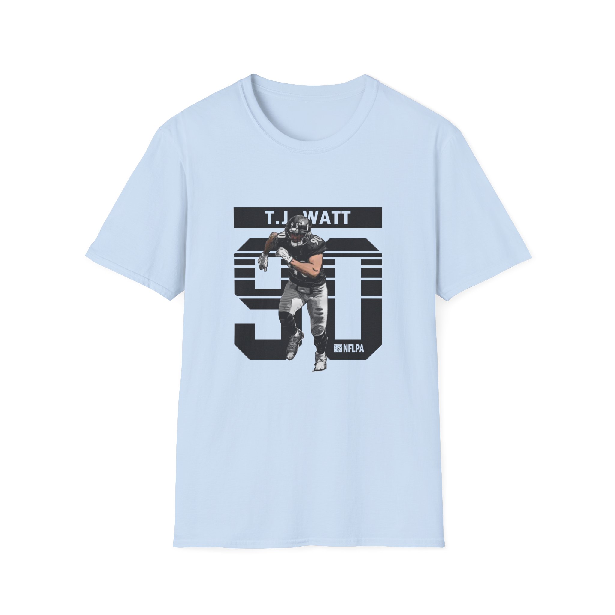 Tj Watt Grunge Unisex Softstyle T-Shirt