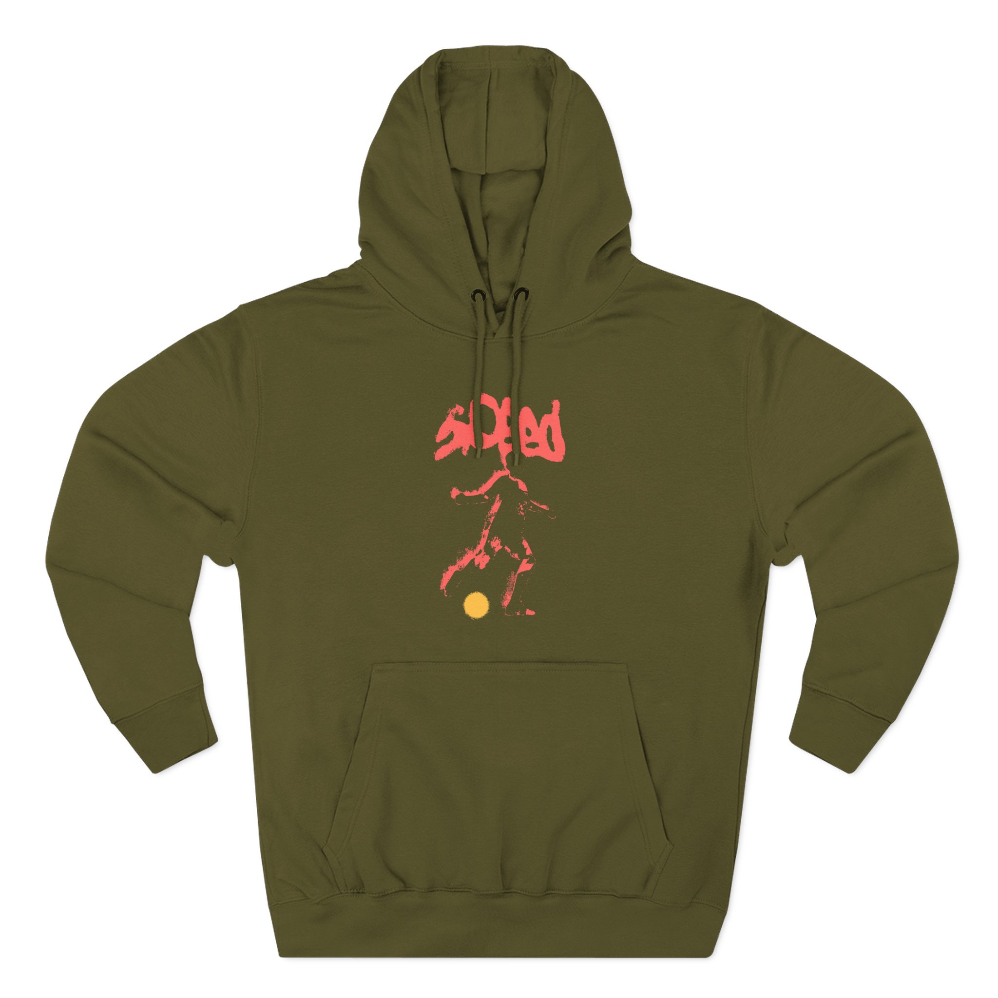 Ishowspeed Blurred Photo Three-Panel Fleece Hoodie