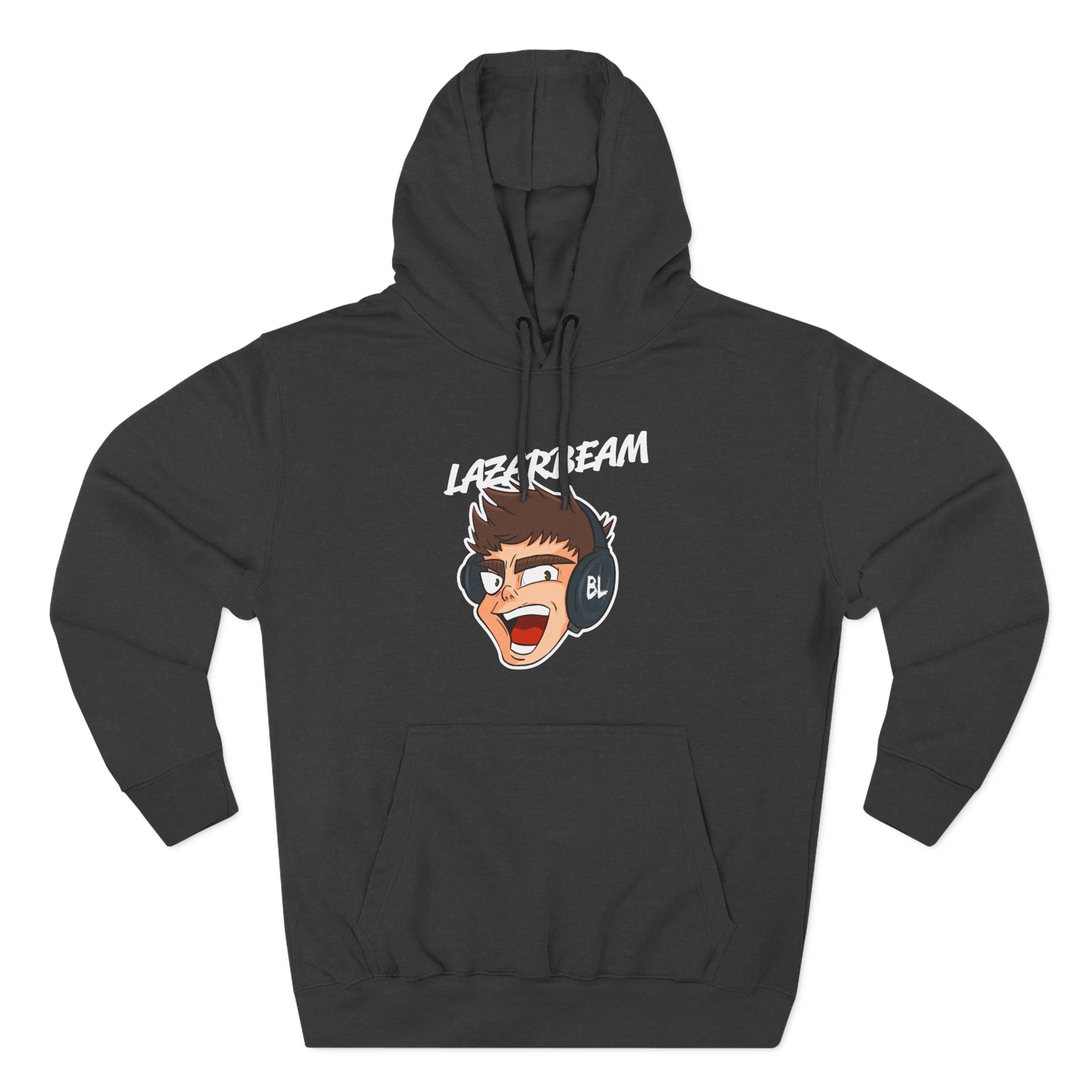 Lazarbeam Three-Panel Fleece Hoodie