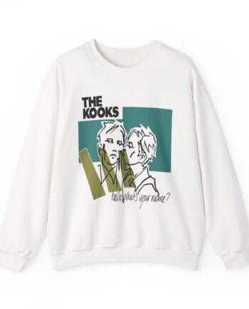 Hello Whats Your Name the Kooks Unisex Heavy Blend™ Crewneck Sweatshirt