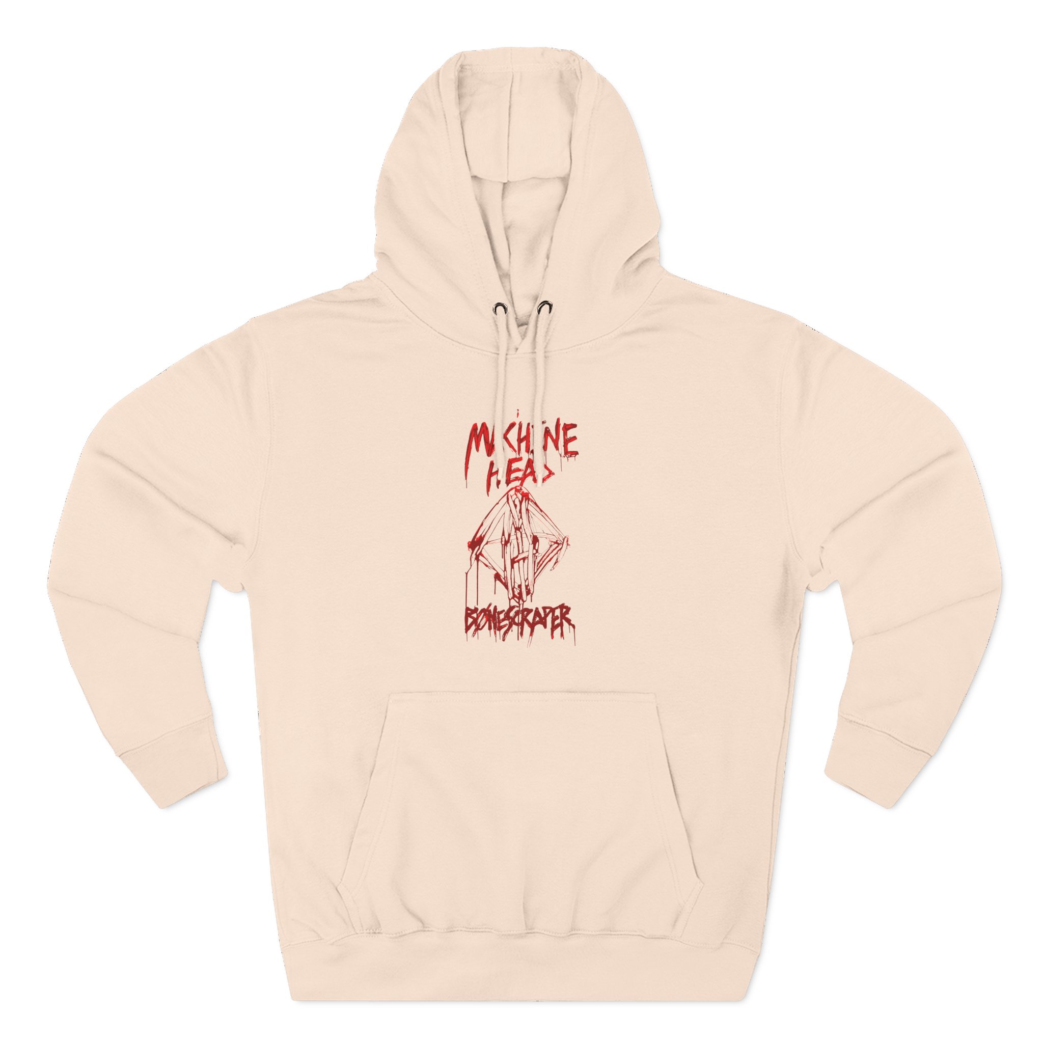 Machine Head Bønescraper Three-Panel Fleece Hoodie