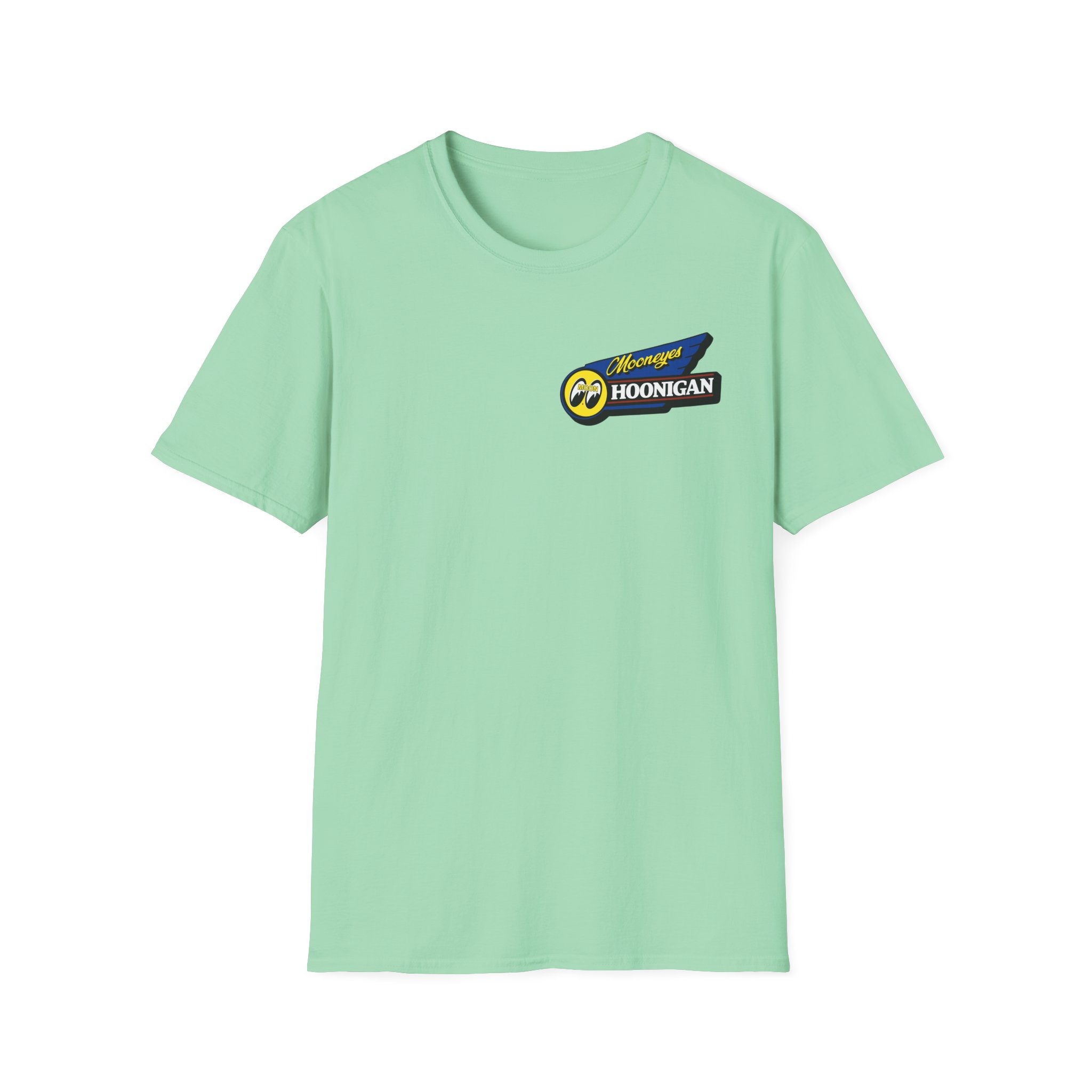 Hoonigan X Mooneyes Moonmotel Unisex Softstyle T-Shirt