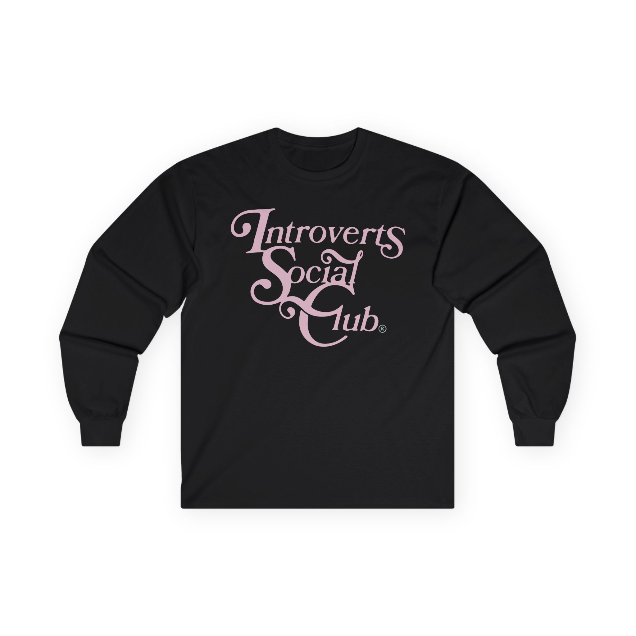 Kallmekris Introverts Social Club Unisex Ultra Cotton Long Sleeve Tee
